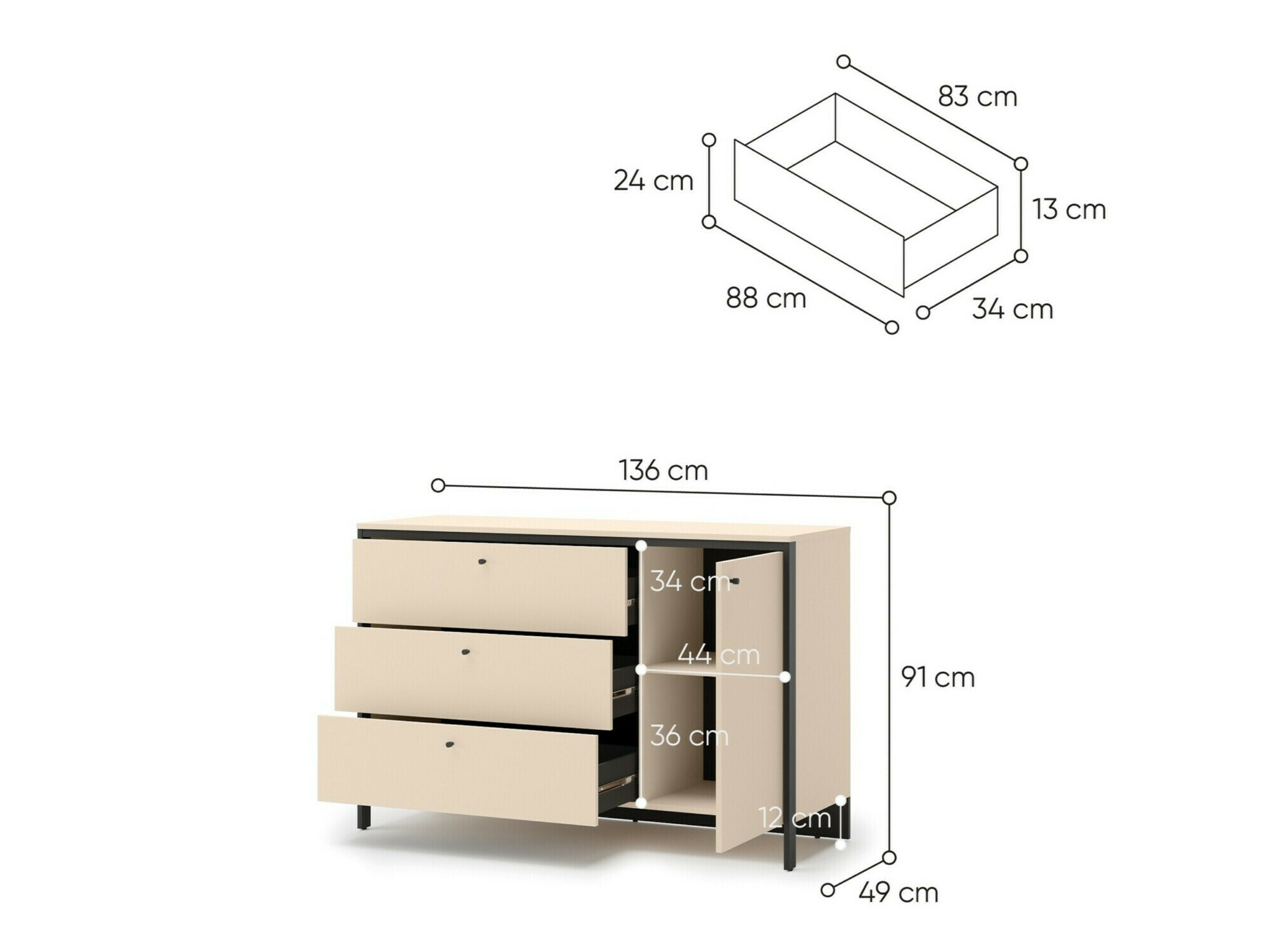 Conjunto de dormitorio Virmoro 106
