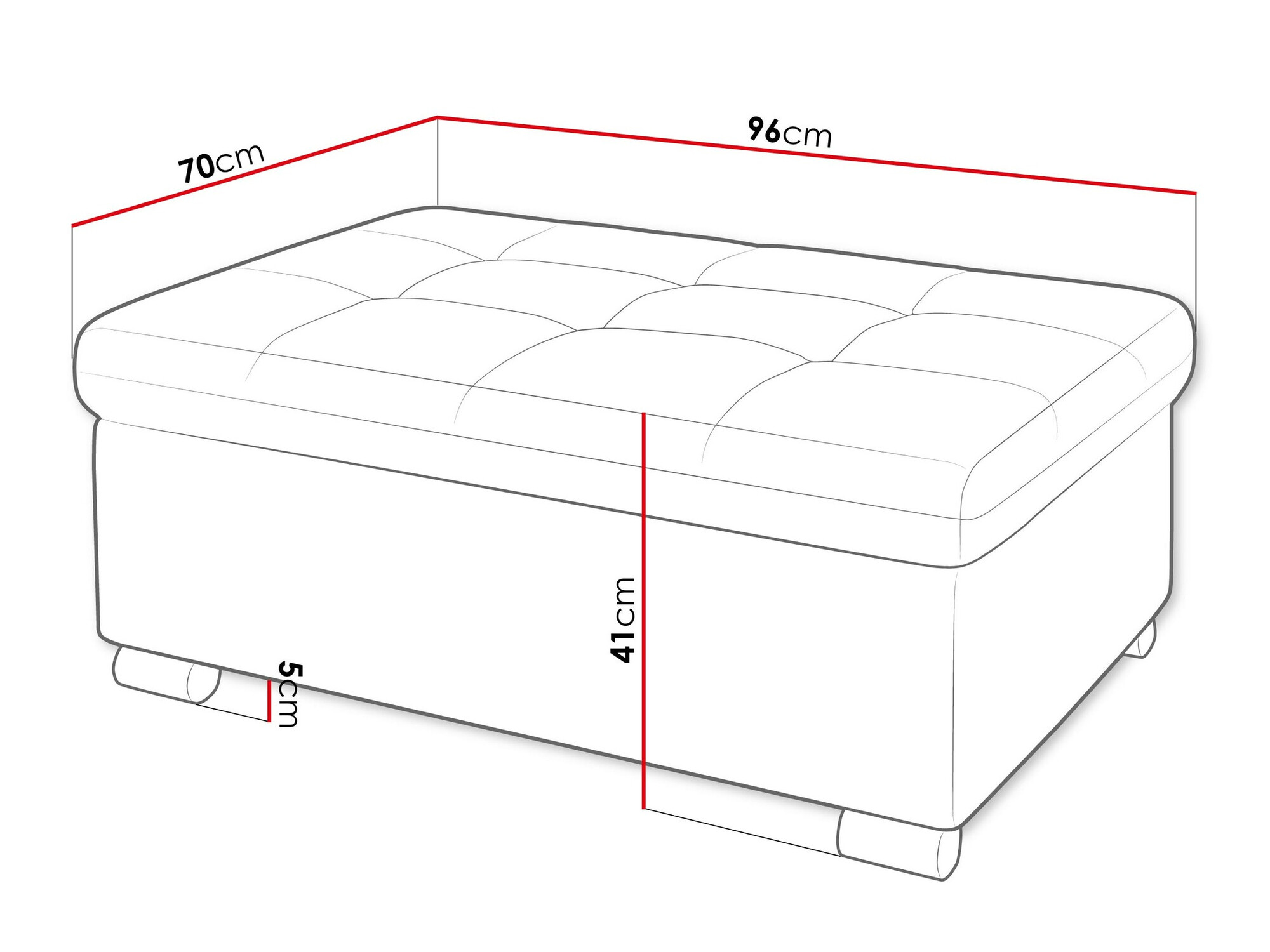 Banco acolchado Comfivo 118 (Clara 215.03)