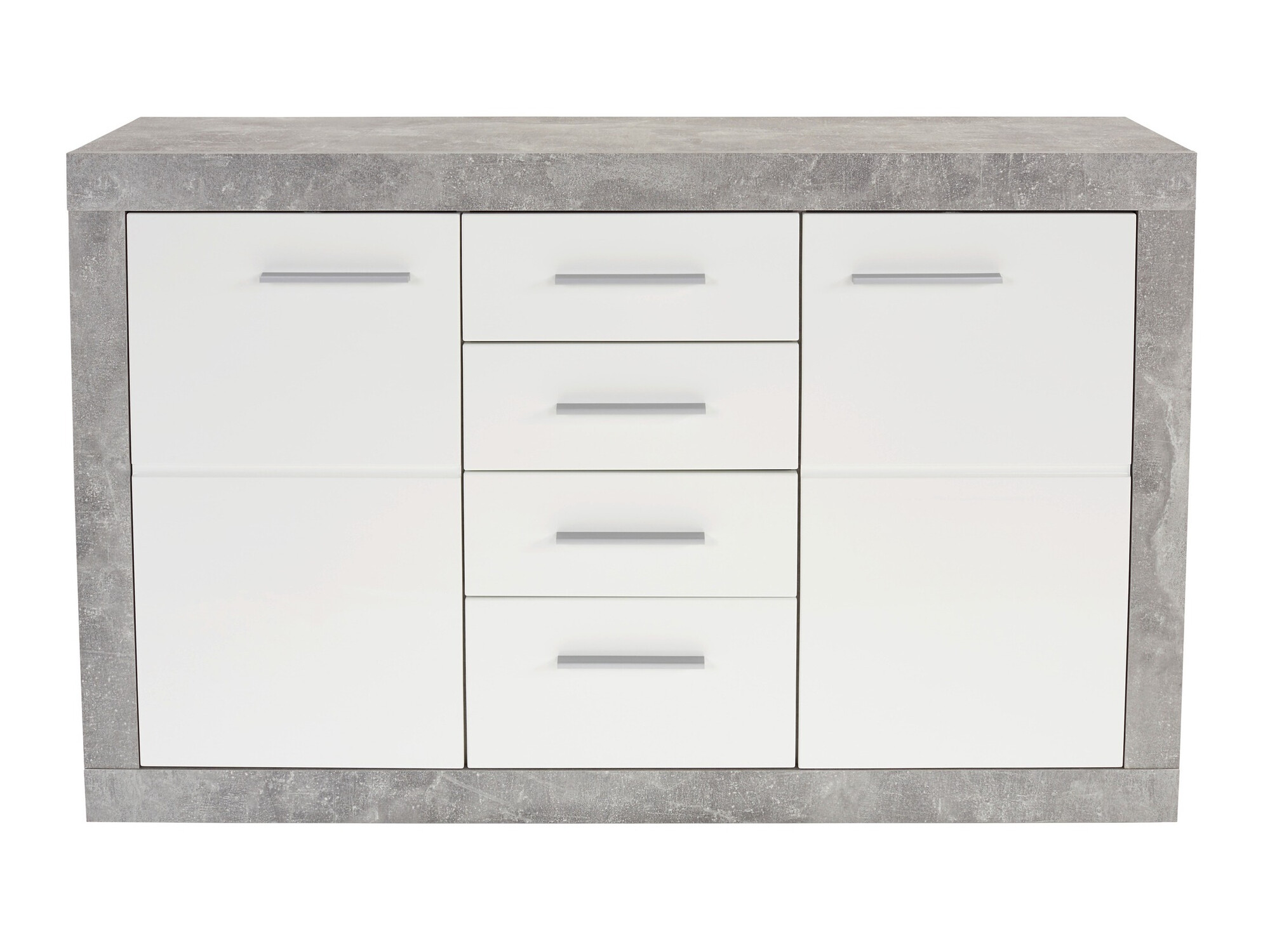 Cómoda Romfera 100 (Blanco + Gris)