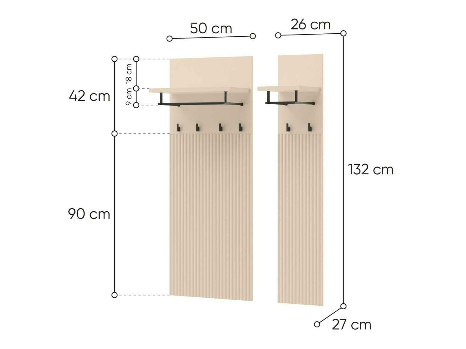 Conjunto para recibidor Lorfera 119