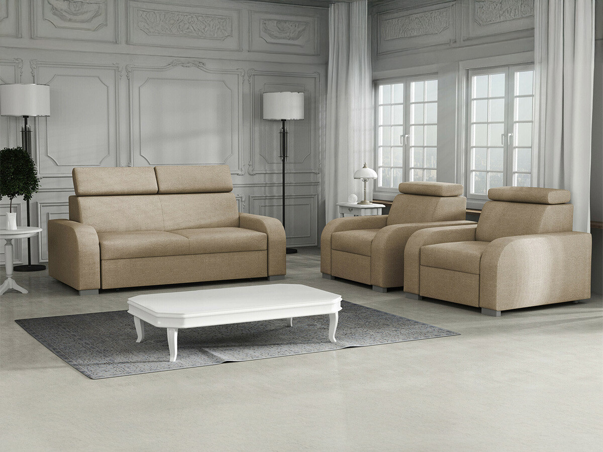 Conjunto de muebles tapizado Ovos (Crown 2)