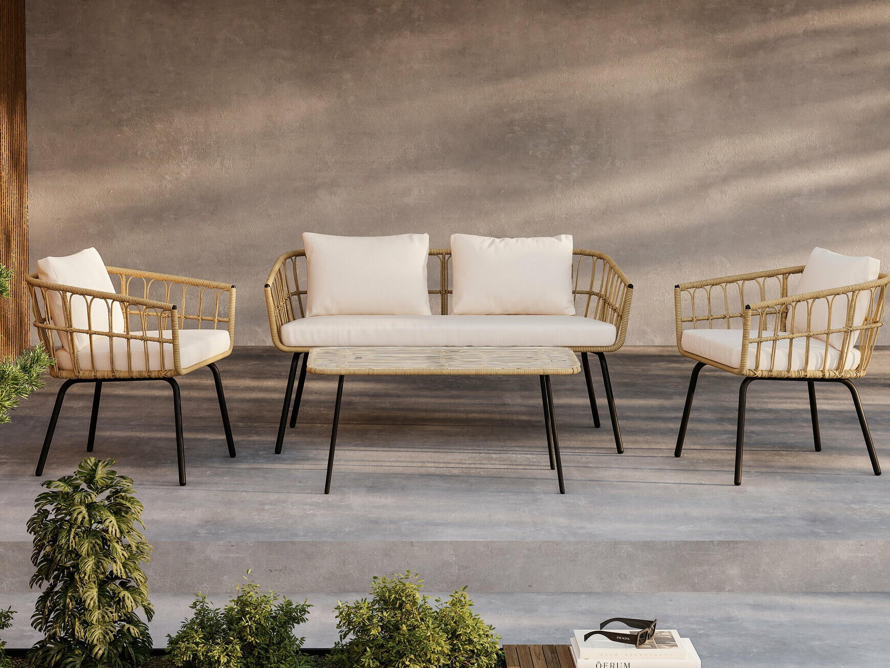 Conjunto de muebles de exterior Dallas 4735