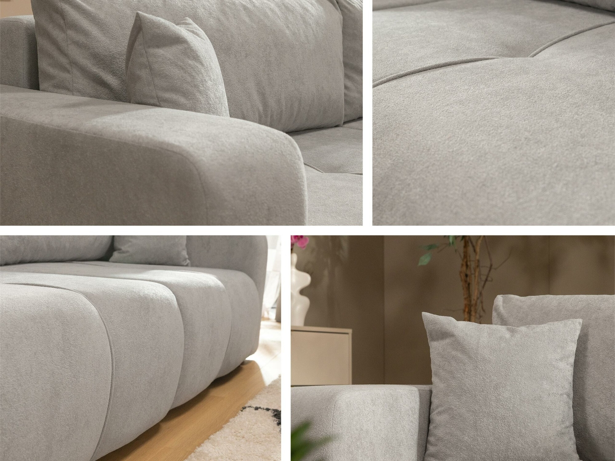 Sofá cama Comfivo Laurus (Velo 623)