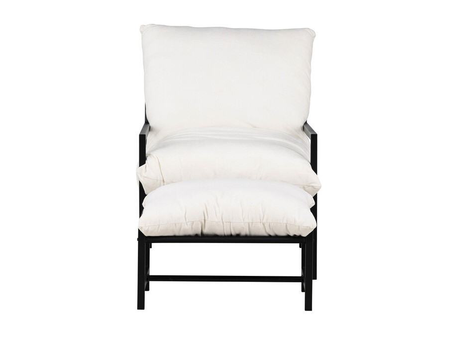 Conjunto de muebles de exterior Dallas 4739 (Negro + Beige)