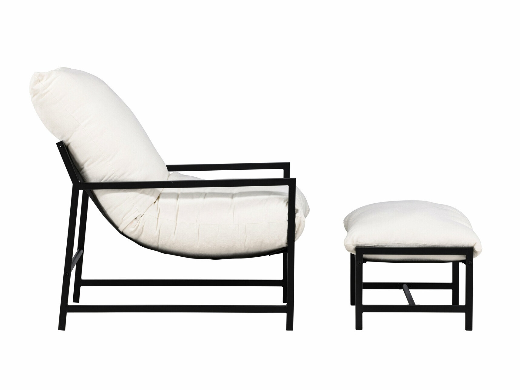 Conjunto de muebles de exterior Dallas 4739 (Negro + Beige)