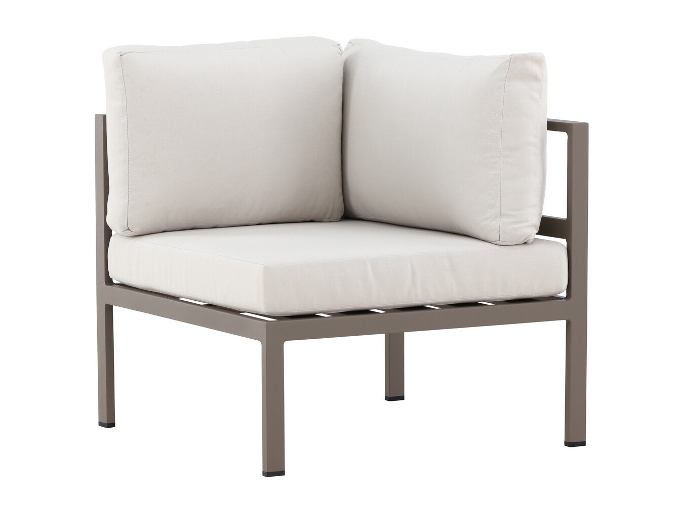 Sillón plara exterior Dallas 4740 (Marrón + Beige)