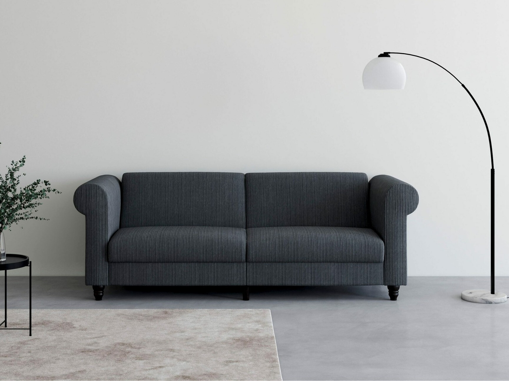 Sofá-cama Tulsa 676 (Antracita)