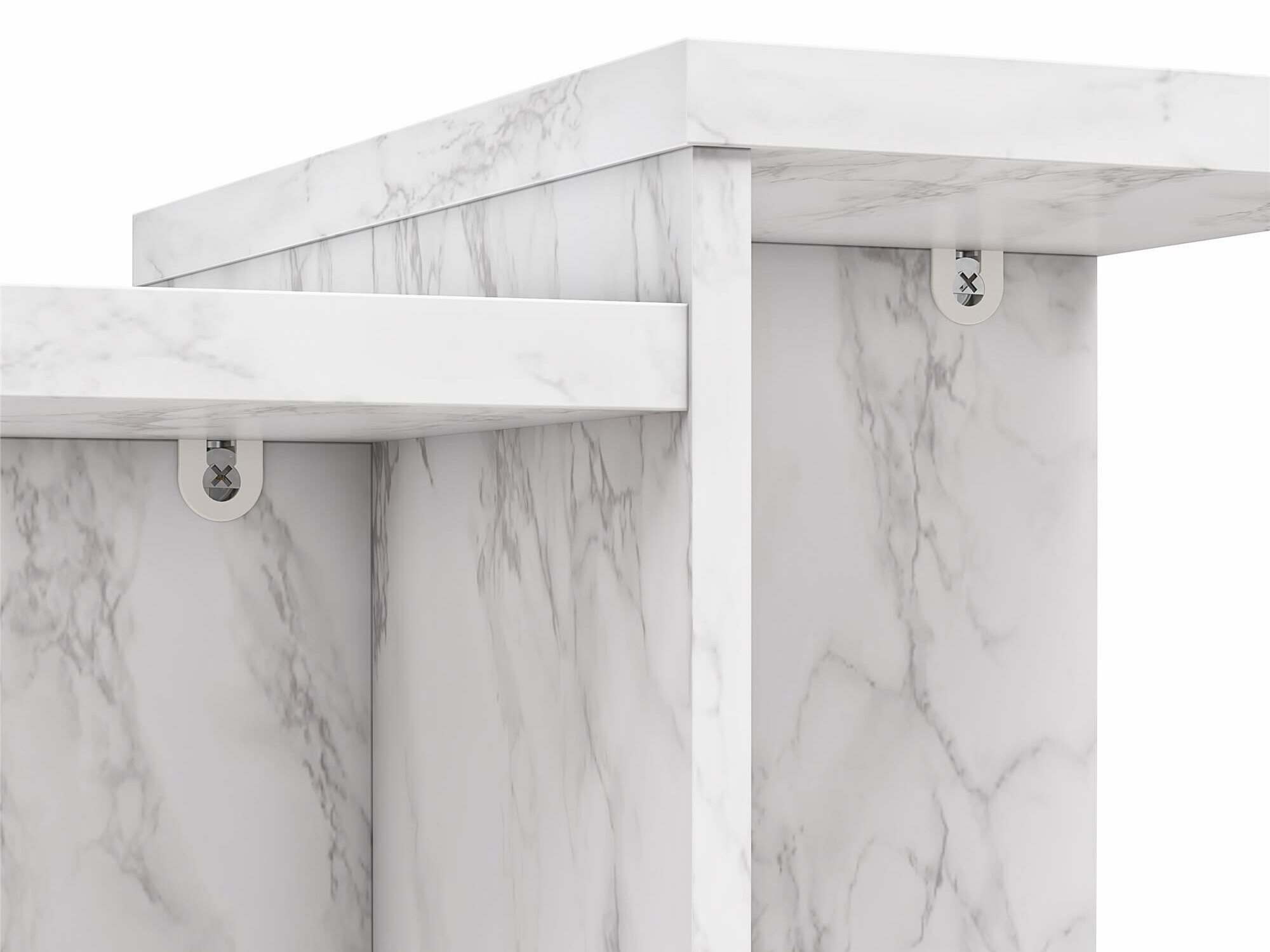 Mesa de centro CosmoLiving by Cosmopolitan 169 (Mármol blanco)