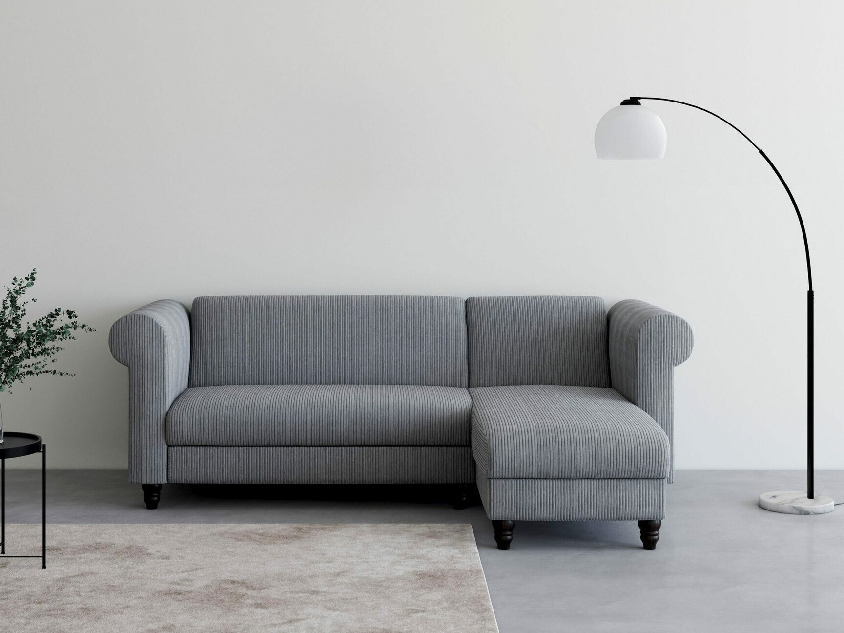 Sofá rinconero Tulsa 677 (Gris)