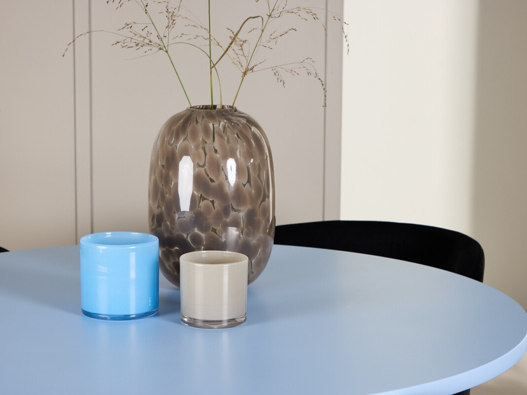 Conjunto de mesas y sillas para comedor Dallas 4746 (Negro)