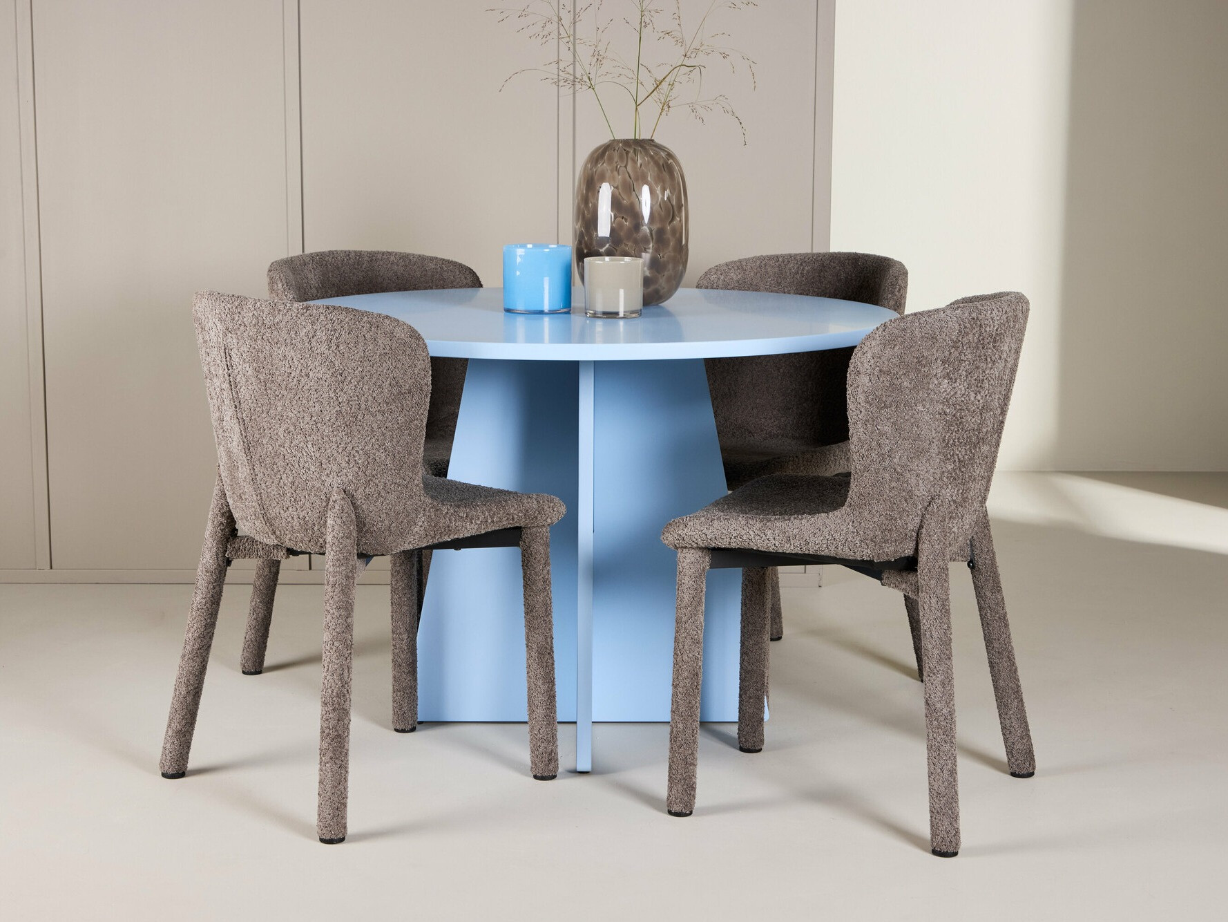 Conjunto de mesas y sillas para comedor Dallas 4747 (Marrón)