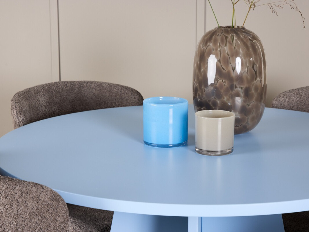 Conjunto de mesas y sillas para comedor Dallas 4747 (Marrón)