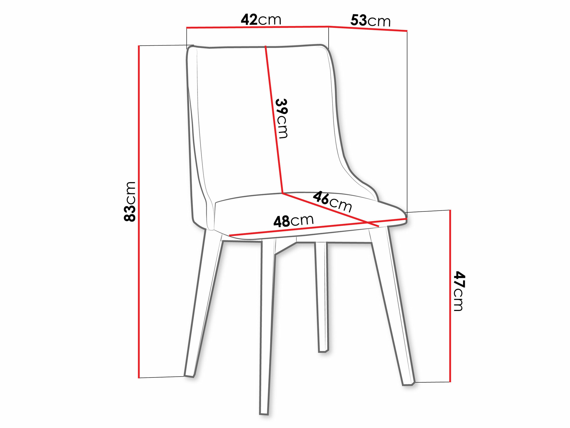 Silla Victorville 364 (Roble Sonoma)