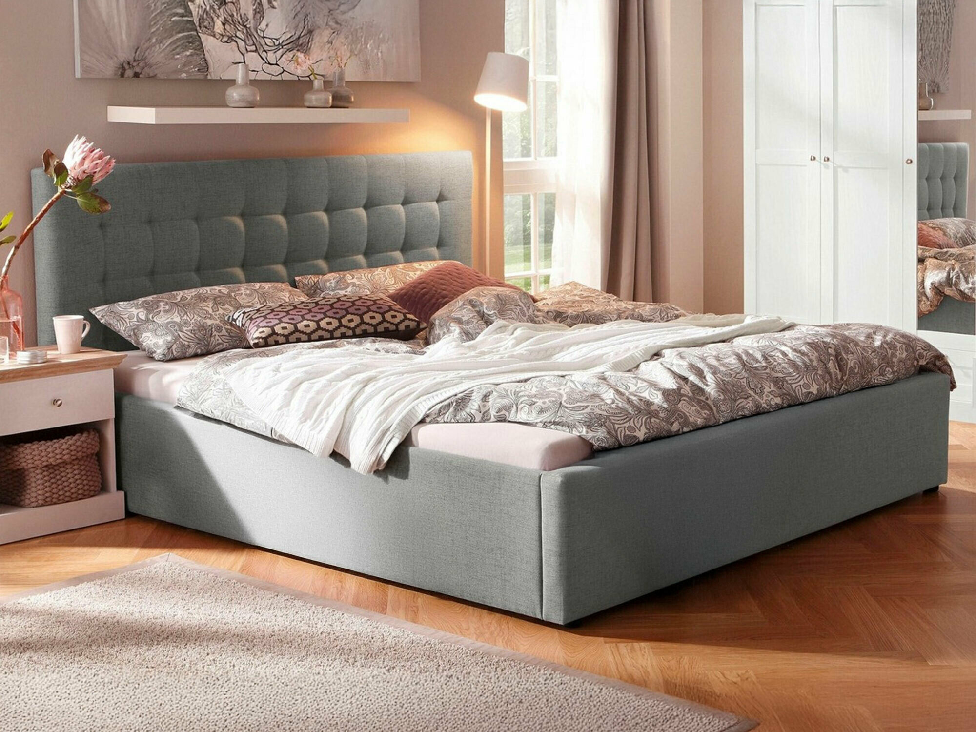 Cama Denton 430 (Gris)
