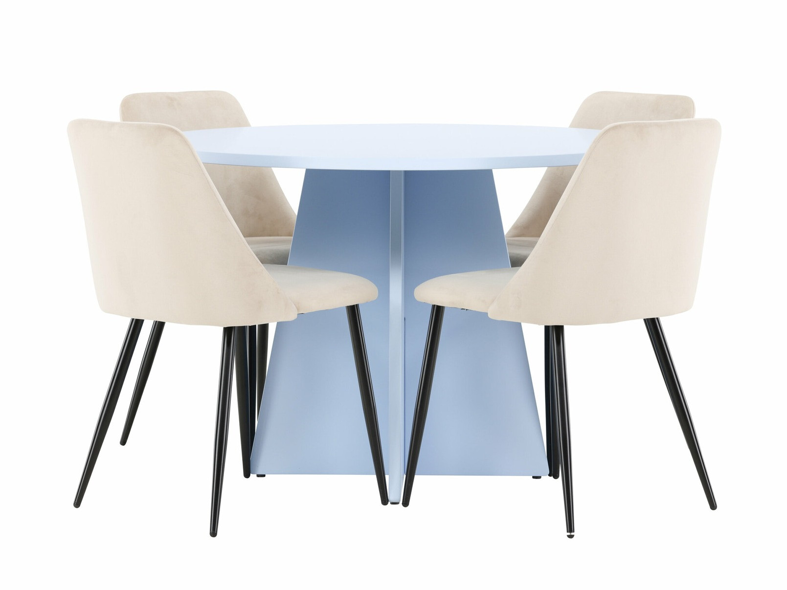 Conjunto de mesas y sillas para comedor Dallas 4748