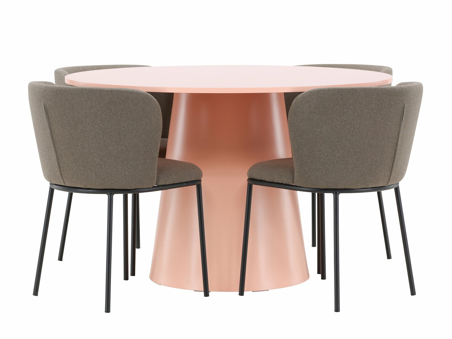 Conjunto de mesas y sillas para comedor Dallas 4750 (Marrón)