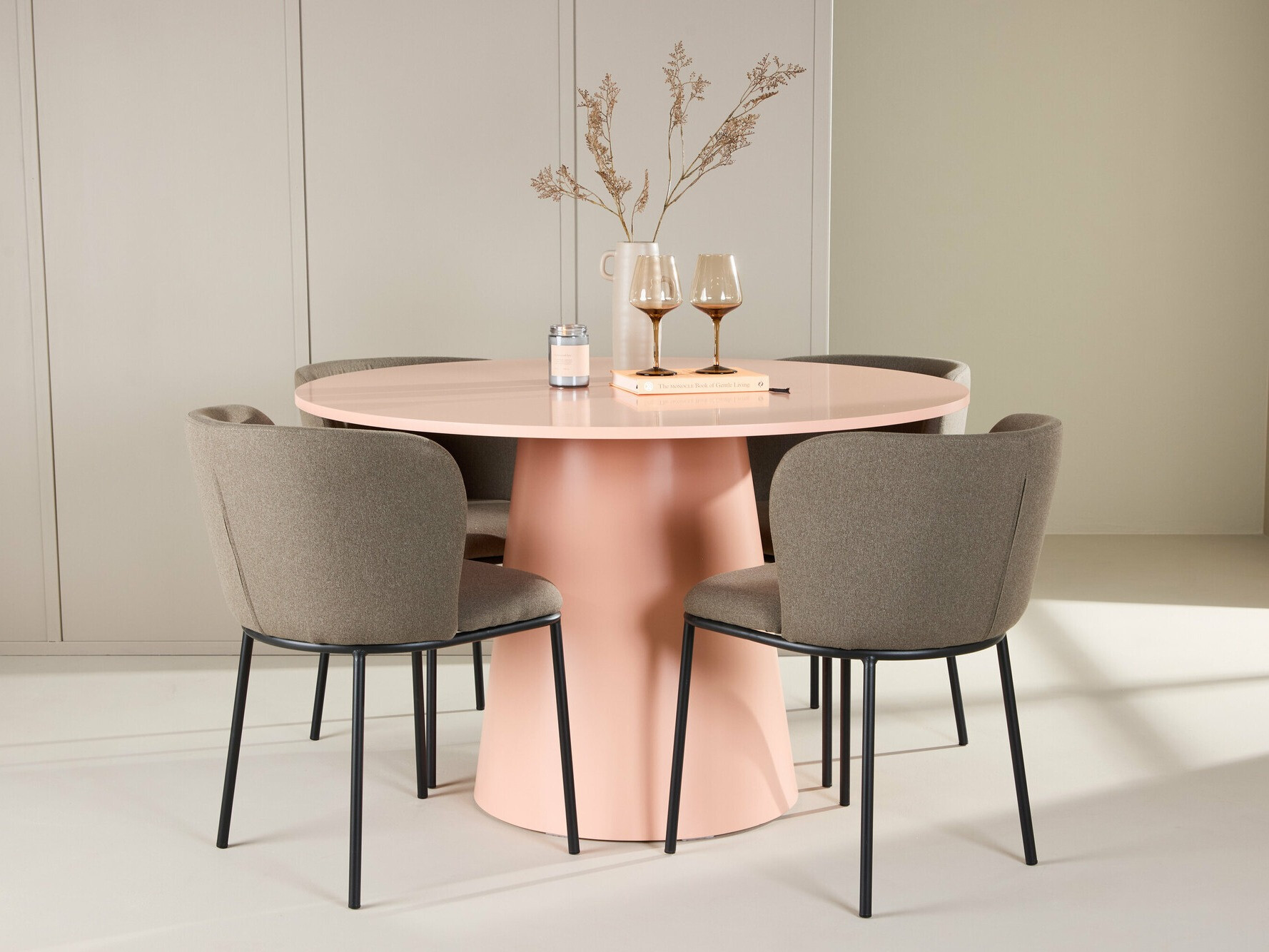 Conjunto de mesas y sillas para comedor Dallas 4750 (Marrón)