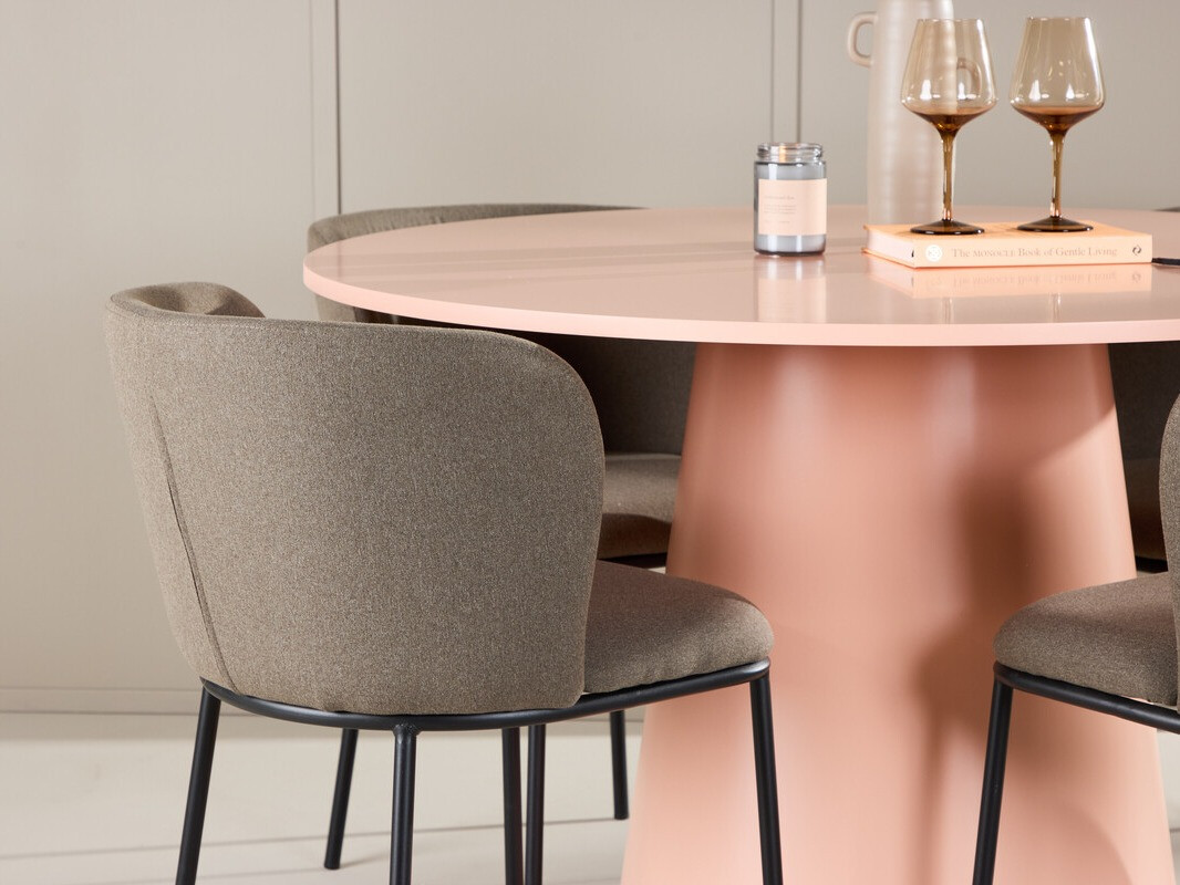 Conjunto de mesas y sillas para comedor Dallas 4750 (Marrón)