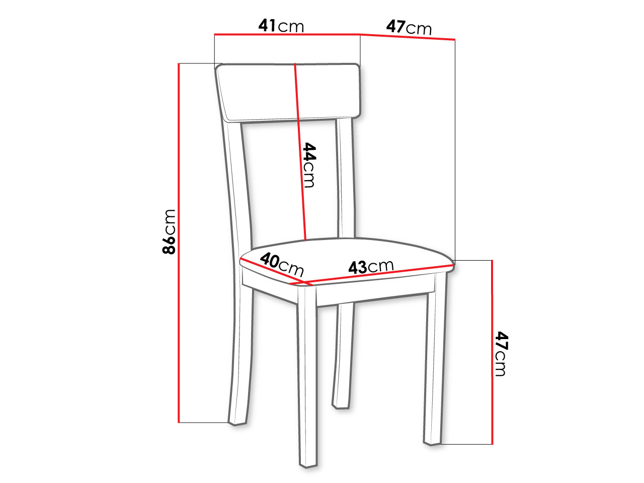 Silla Victorville 352 (Negro)