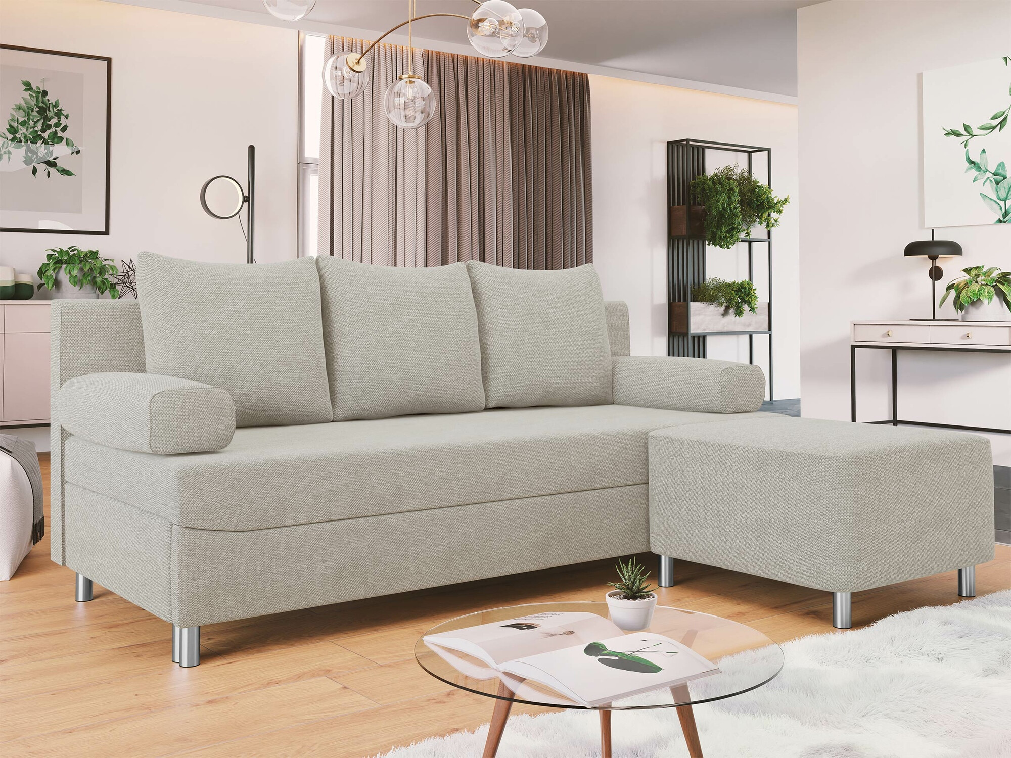 Conjunto de muebles tapizado Comfivo 108 (Matana 17)