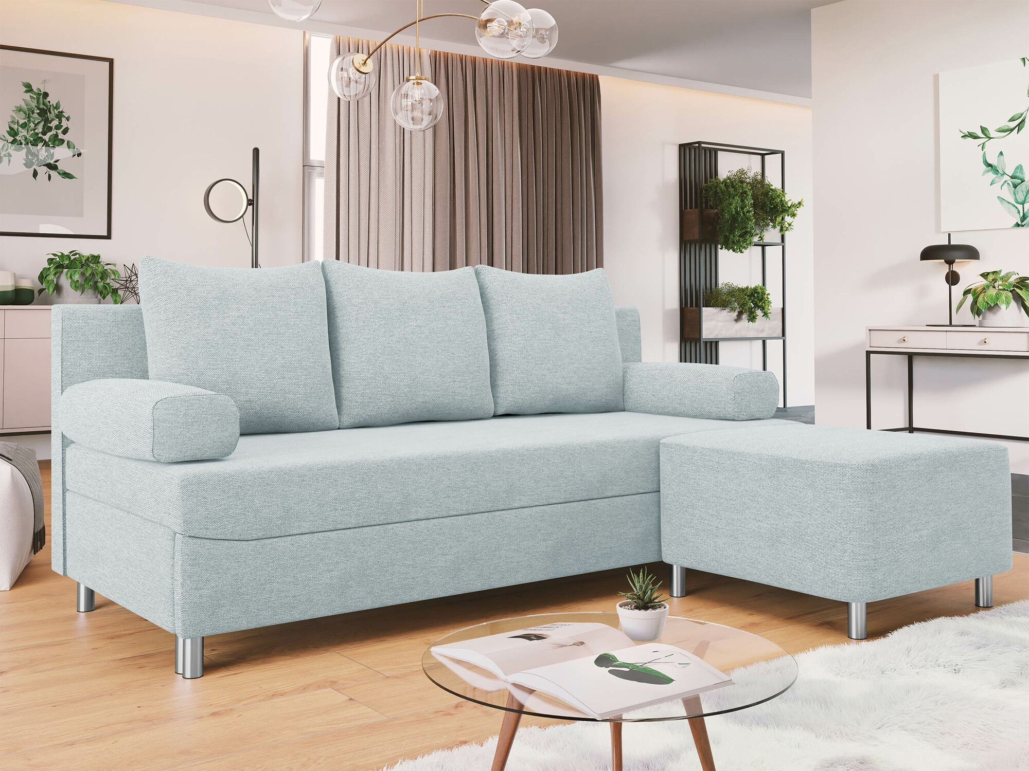 Conjunto de muebles tapizado Comfivo 108 (Twist 17)