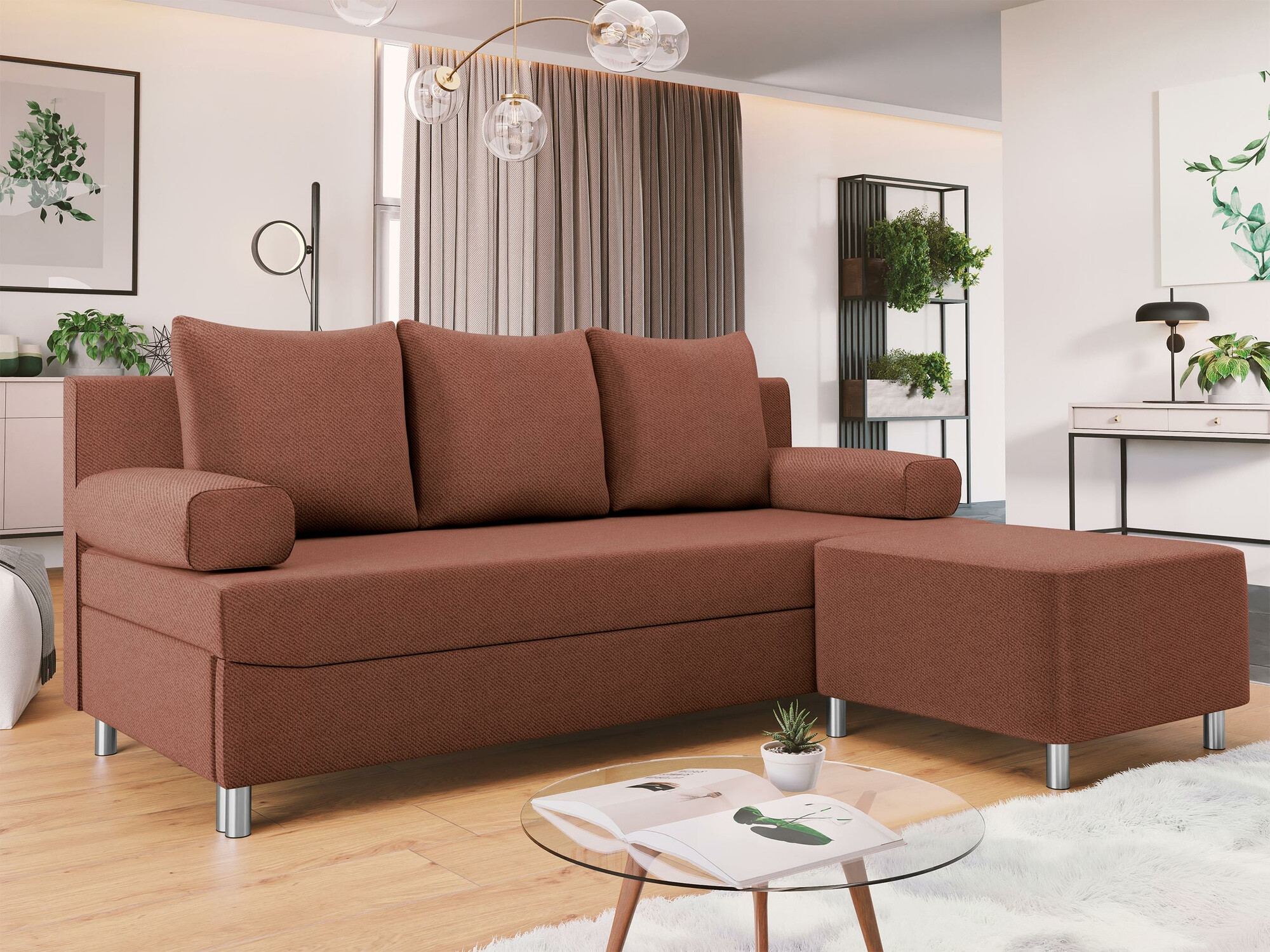 Conjunto de muebles tapizado Comfivo Artes (Kronos 29)