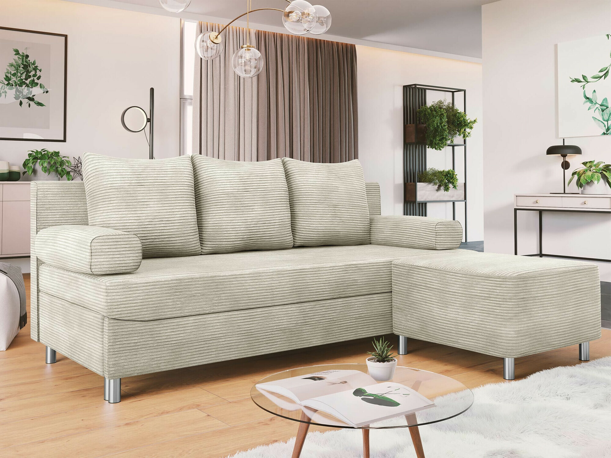 Conjunto de muebles tapizado Comfivo Artes (Poso 100)