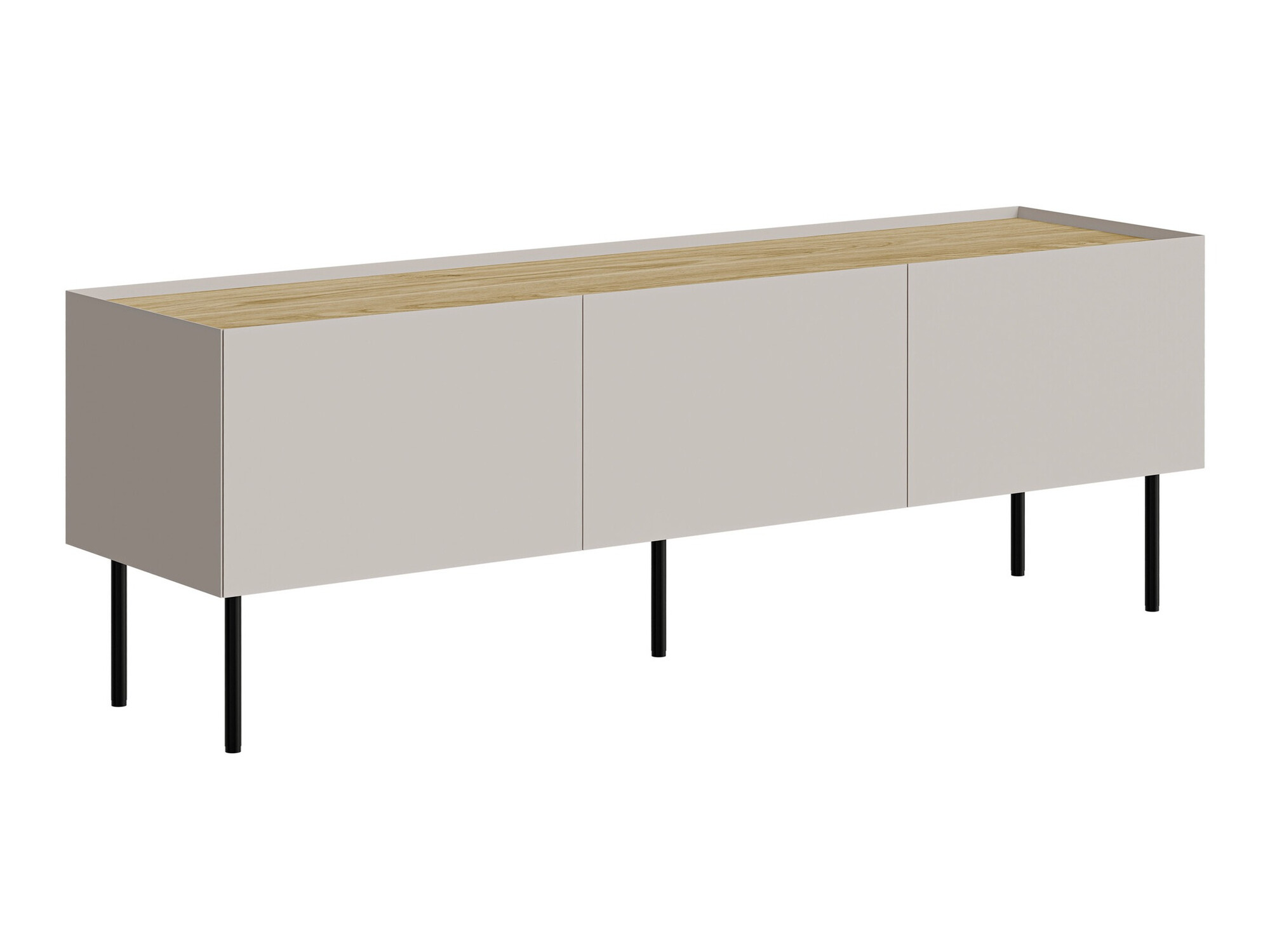 Mueble TV Melbela 106 (Cachemira + Roble)