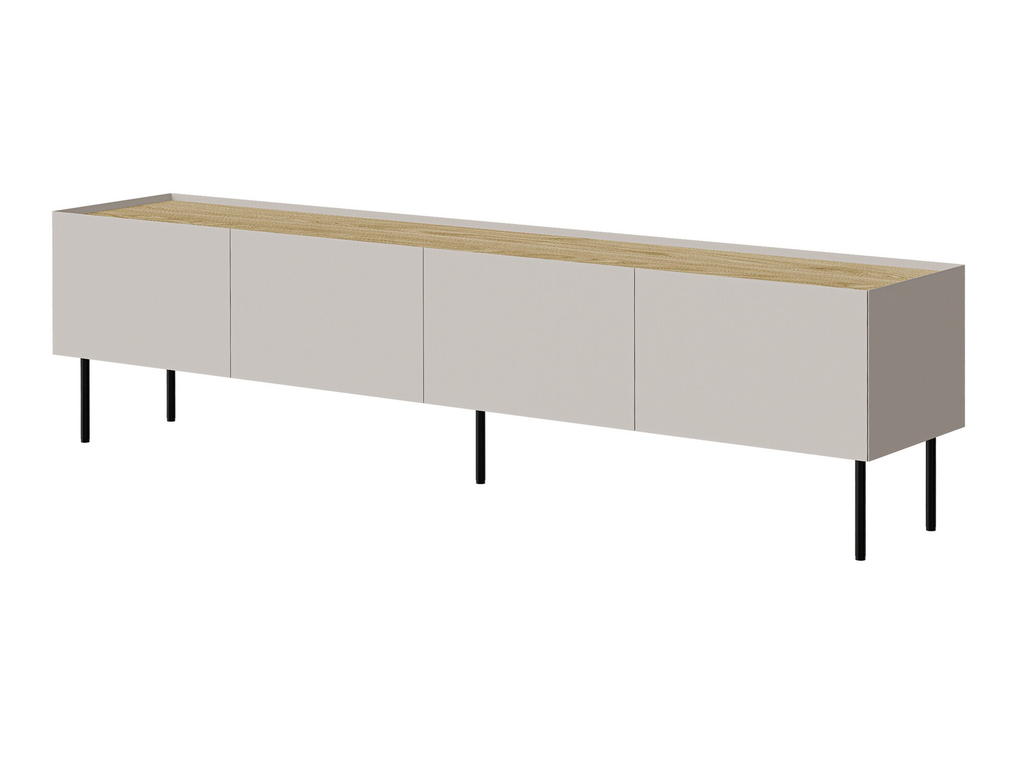 Mueble TV Melbela 107 (Cachemira + Roble)