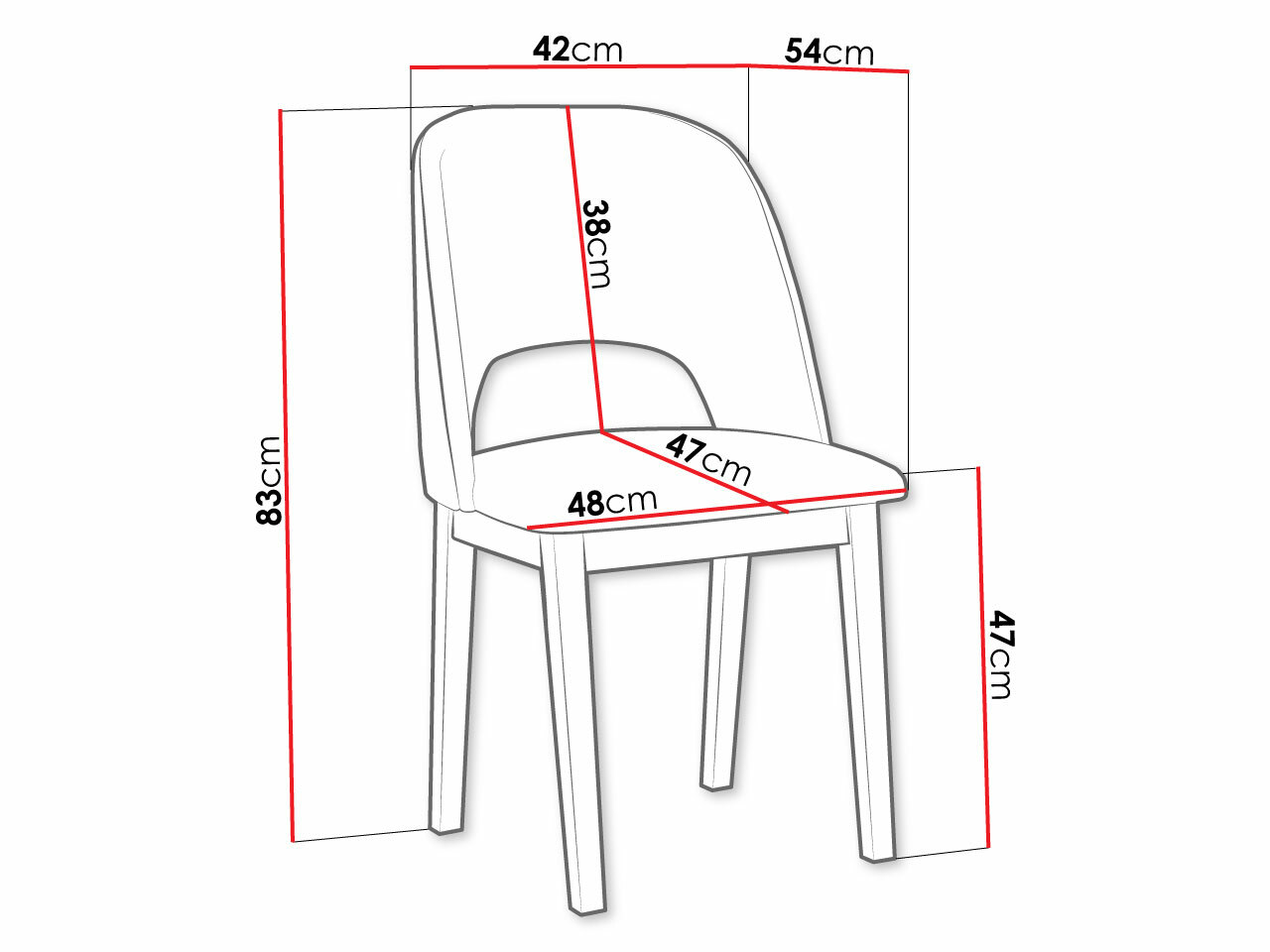 Silla Victorville 333 (Blanco)