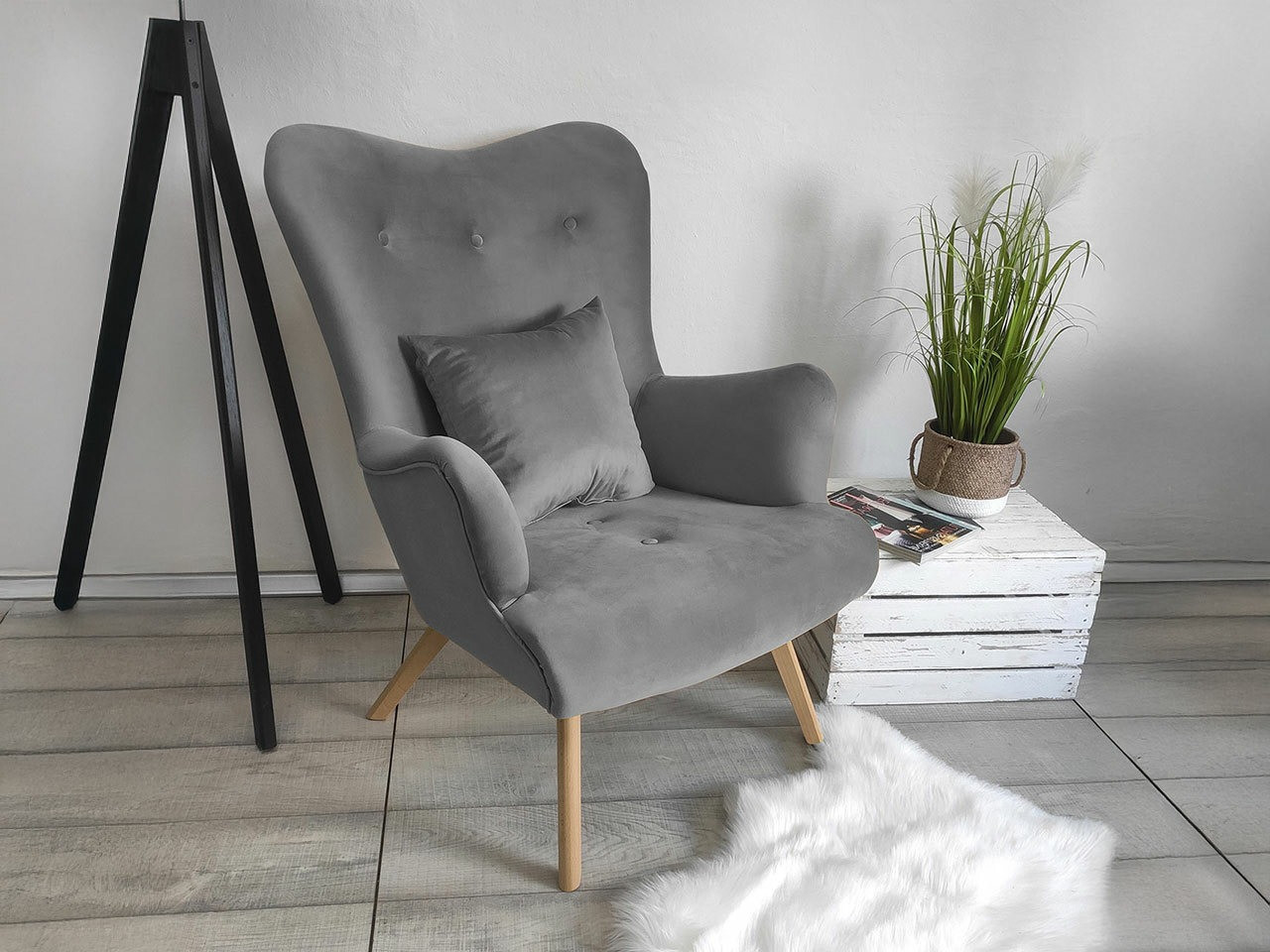 Sillón Clovis 102 (Magic Velvet 2217)