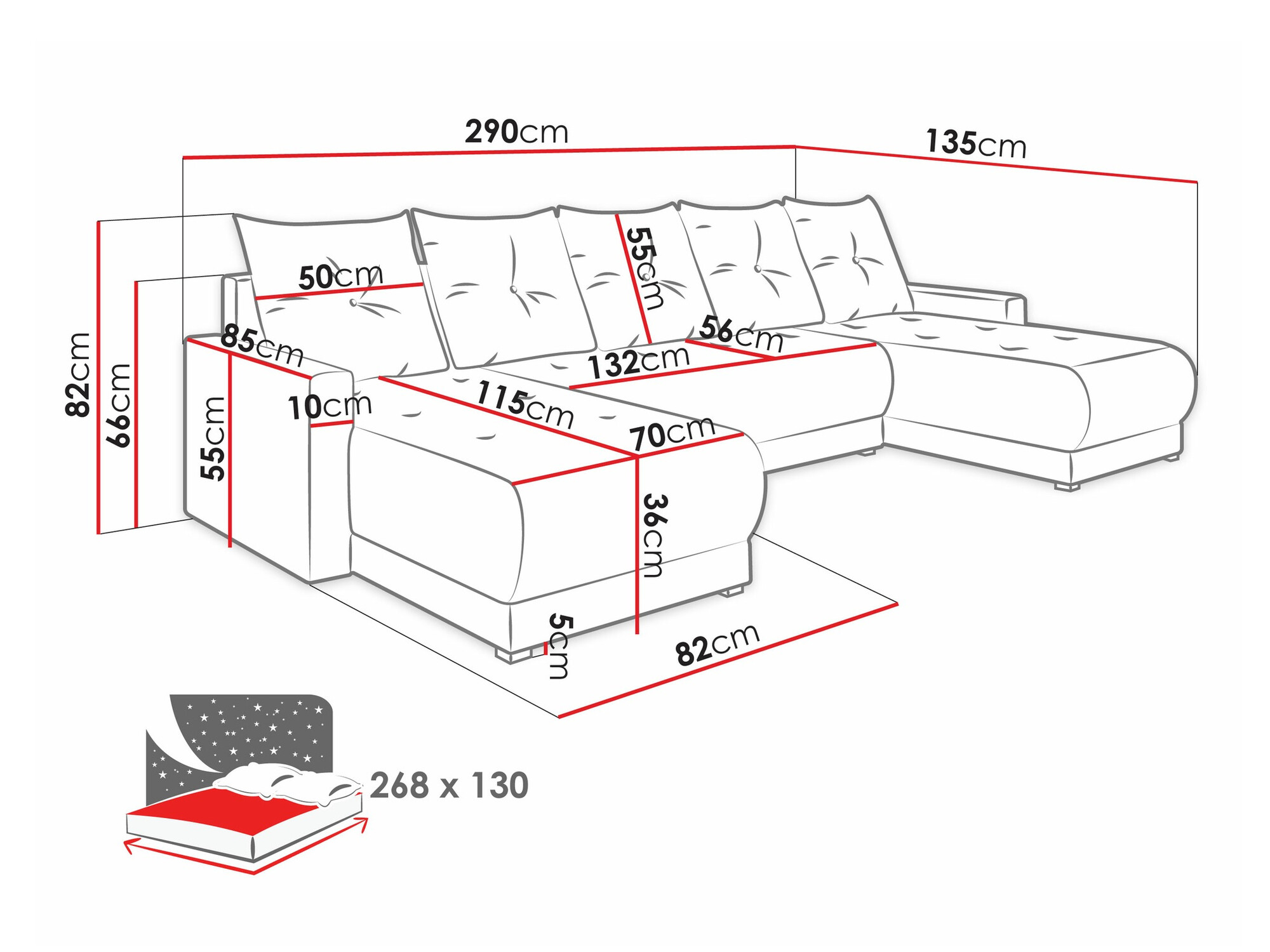 Sofá rinconero Memphis 106 (Lux 14 + Lux 23)
