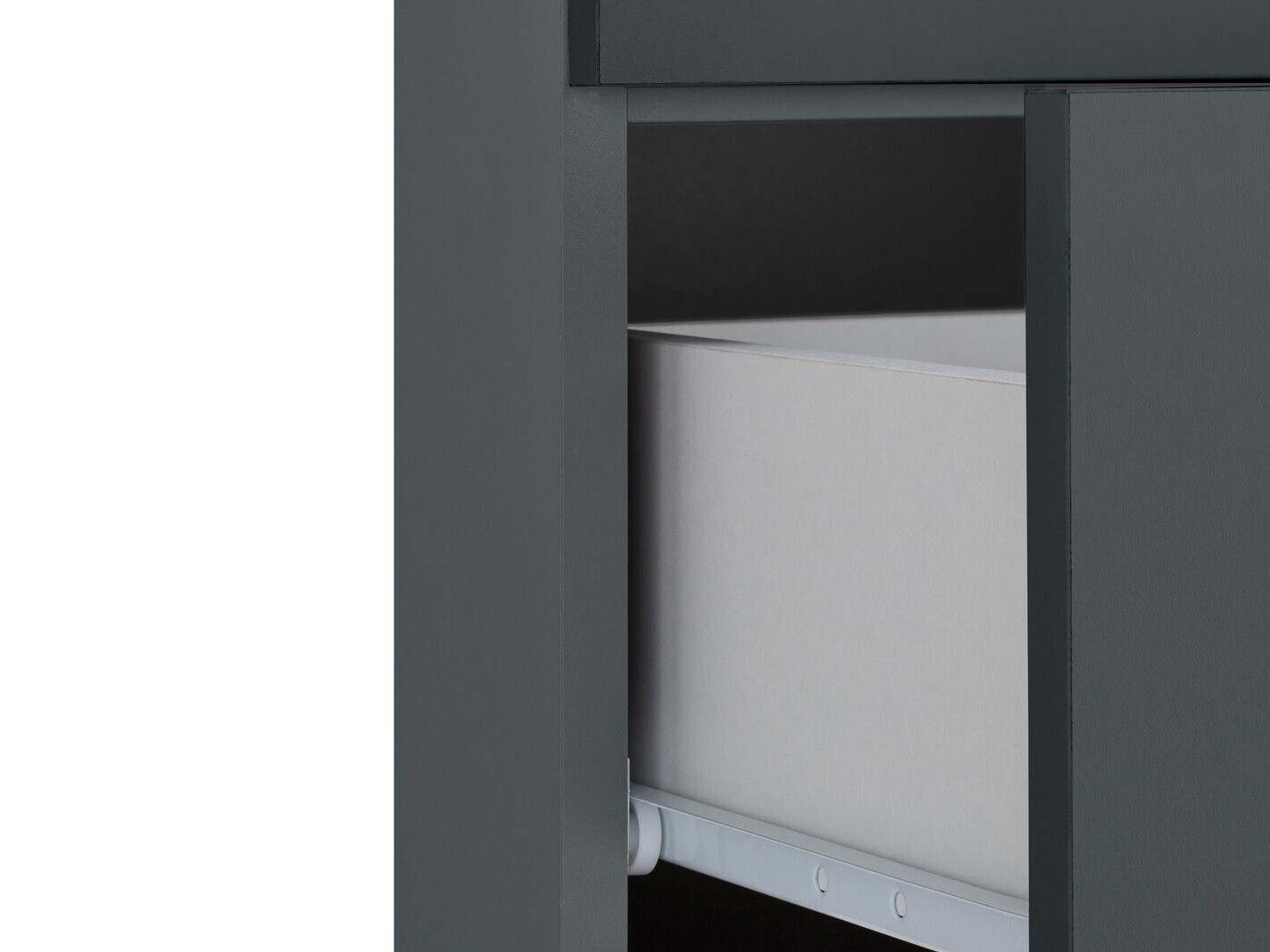 Armario de pie para baño Larlori 106 (Antracita)