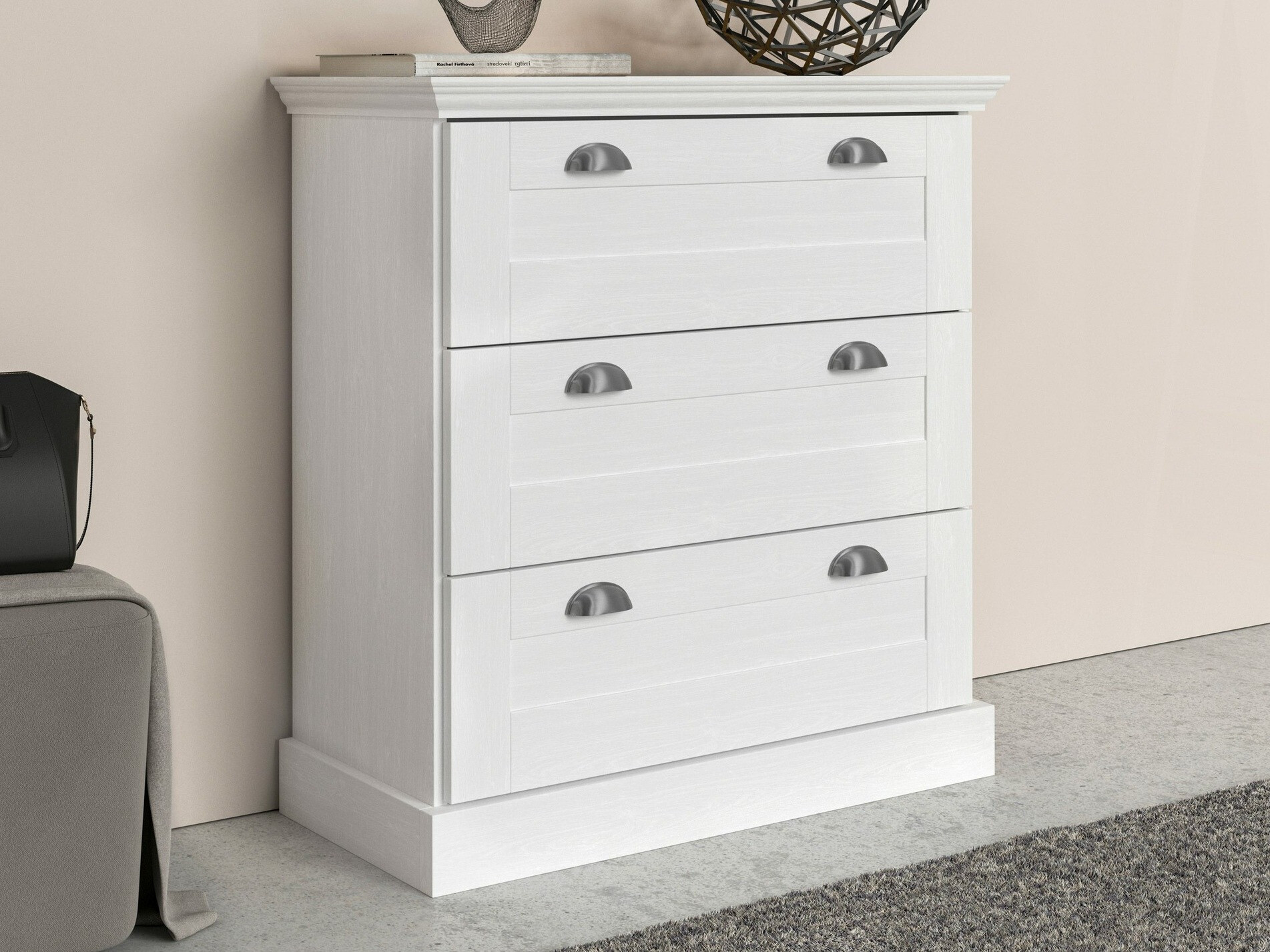 Cómoda Salfelo 102 (Blanco)