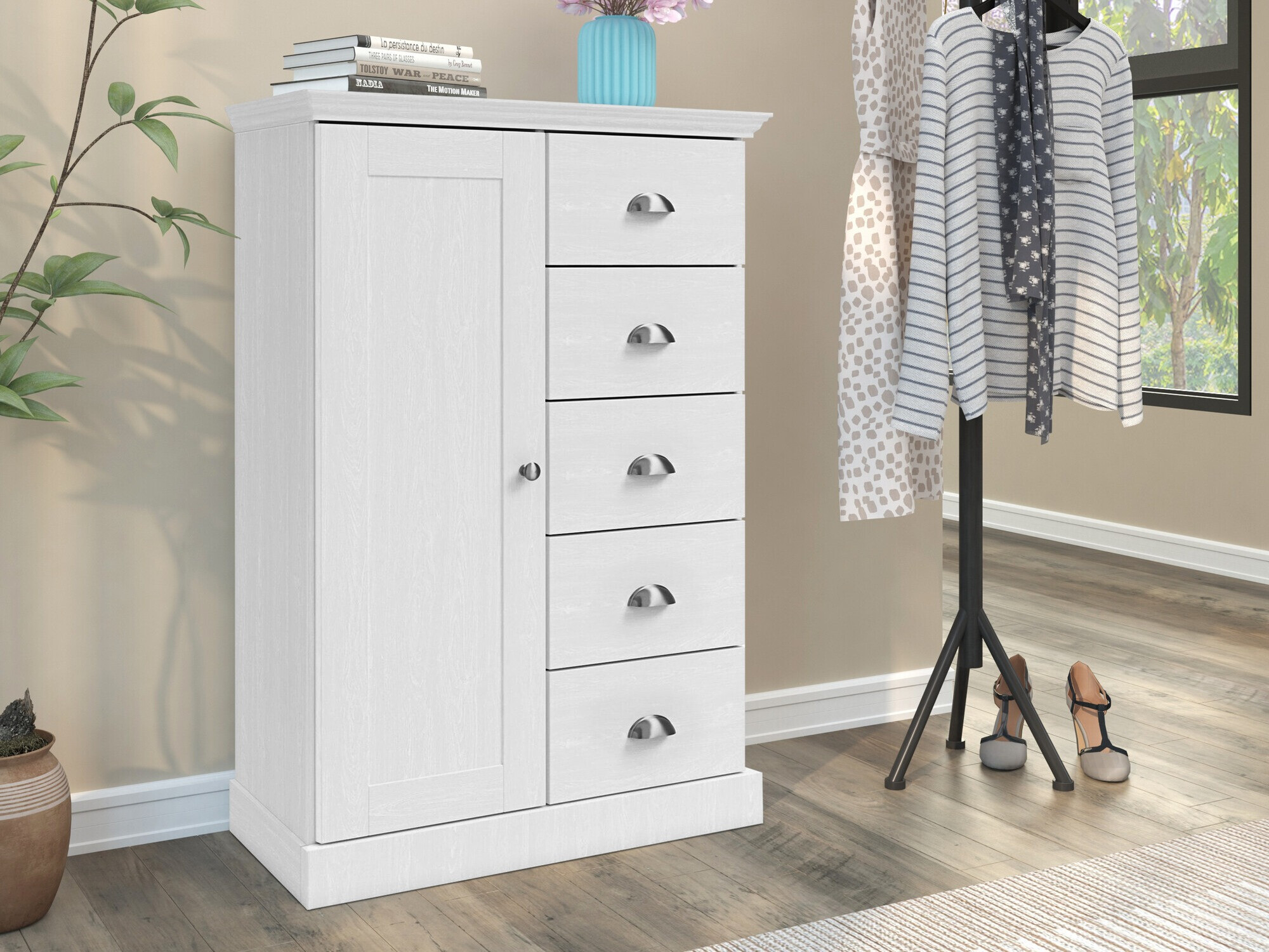 Cómoda Salfelo 104 (Blanco)