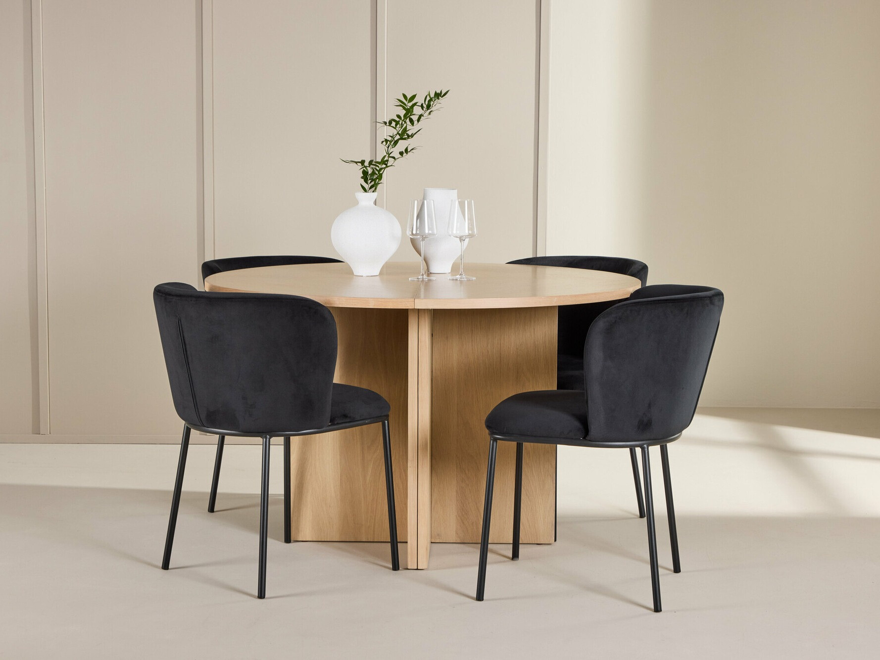 Conjunto de comedor Dallas 4761 (Roble)