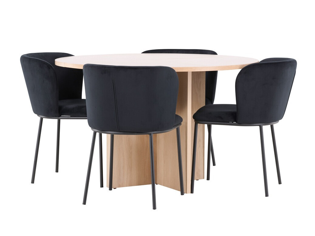 Conjunto de comedor Dallas 4761 (Roble)