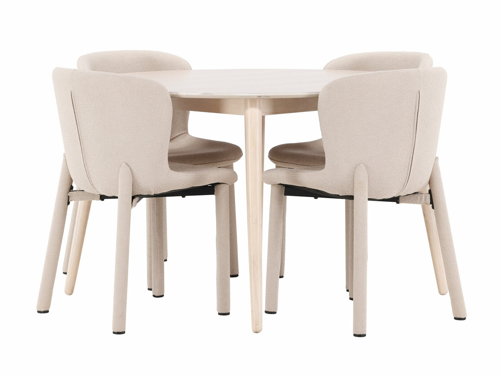 Conjunto de mesas y sillas para comedor Dallas 4757 (Beige)