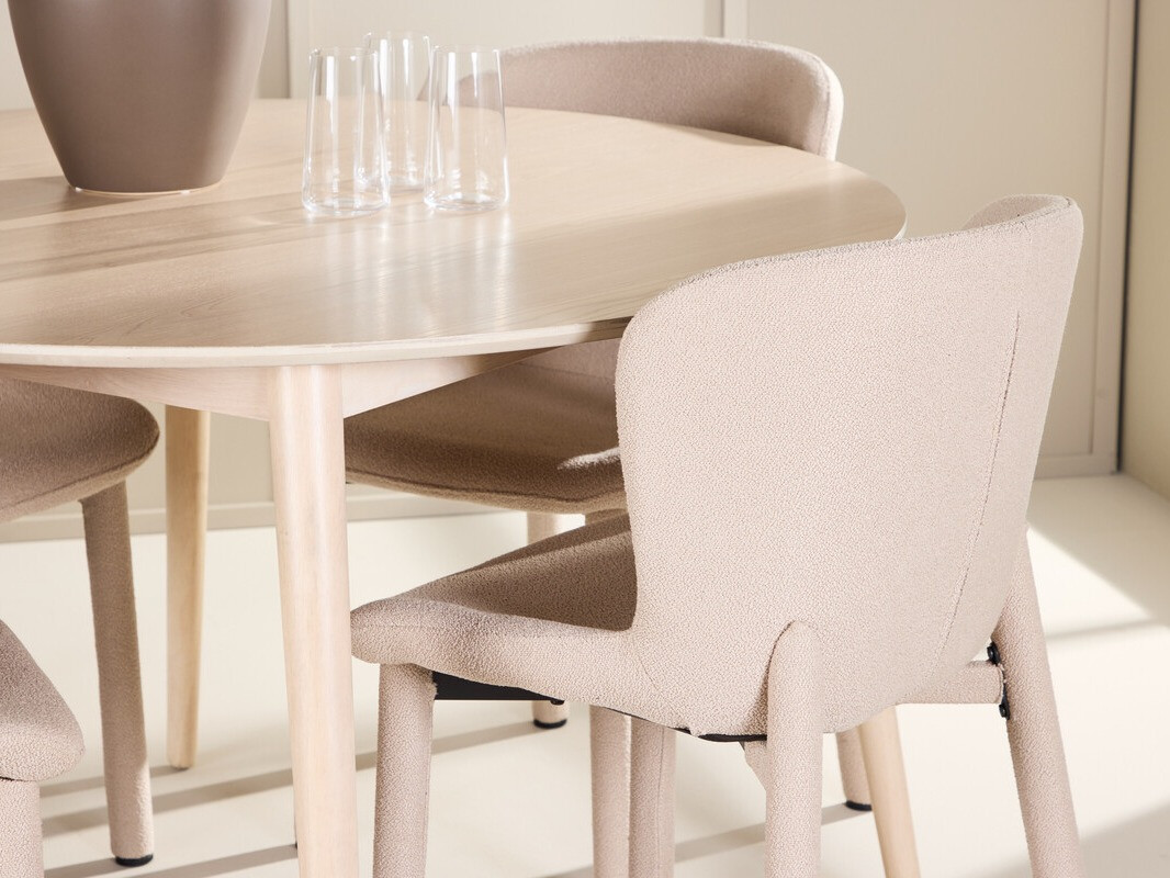 Conjunto de mesas y sillas para comedor Dallas 4757 (Beige)