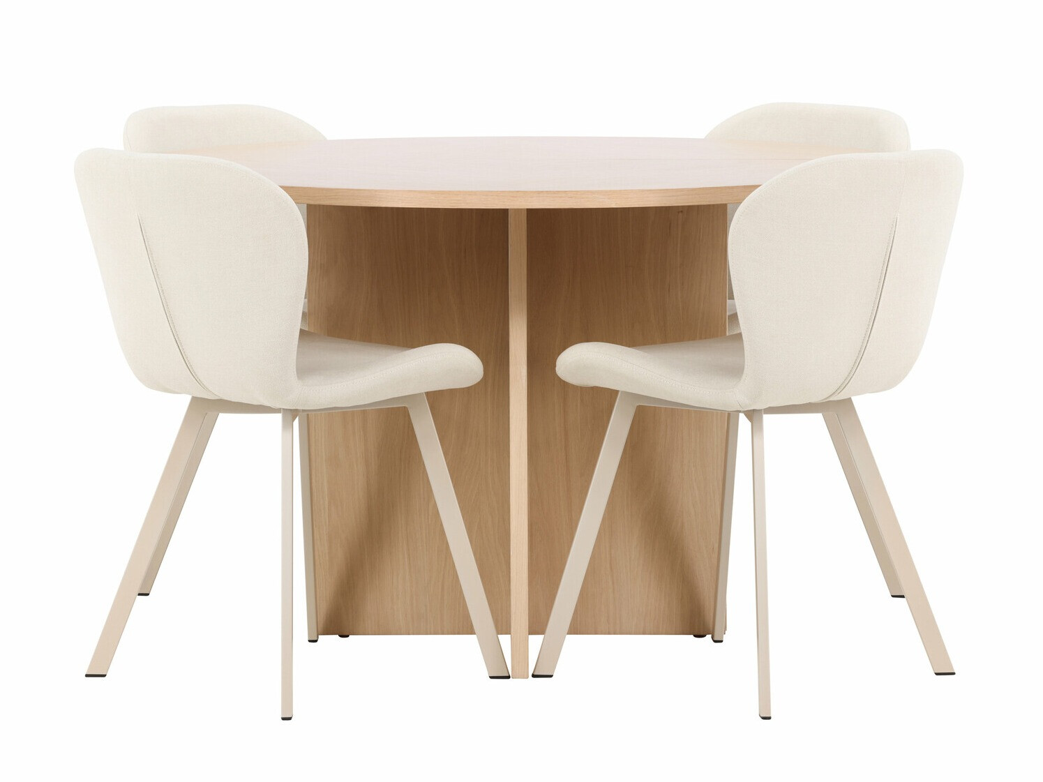 Conjunto de mesas y sillas para comedor Dallas 4762 (Roble)