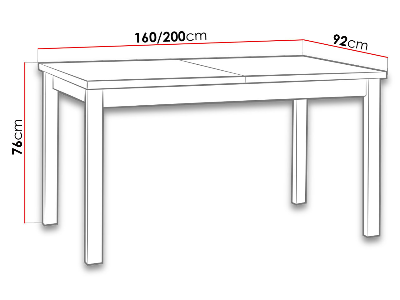 Mesa Victorville 177 (Blanco)