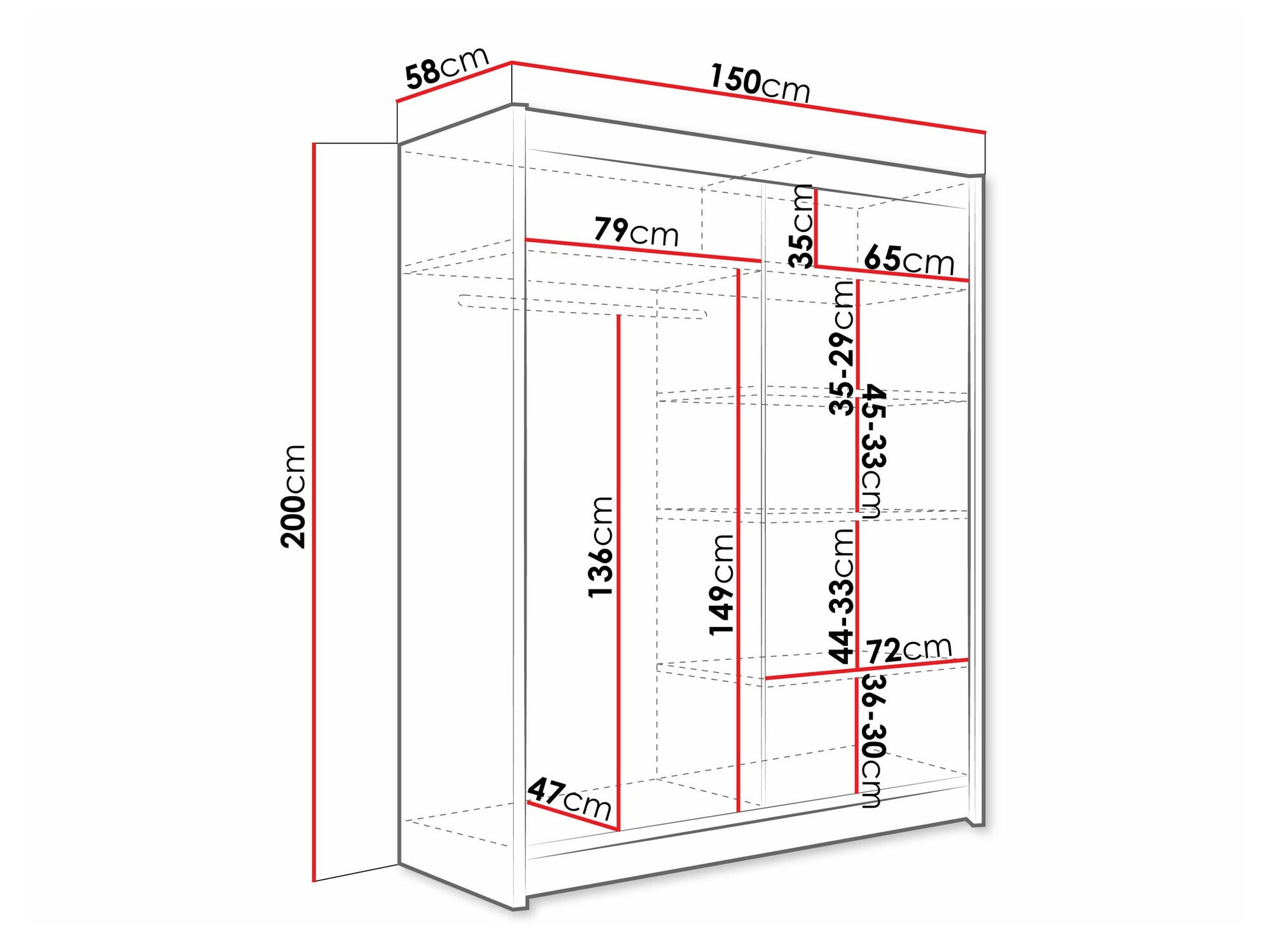 Armario Closico 104 (Cachemira)