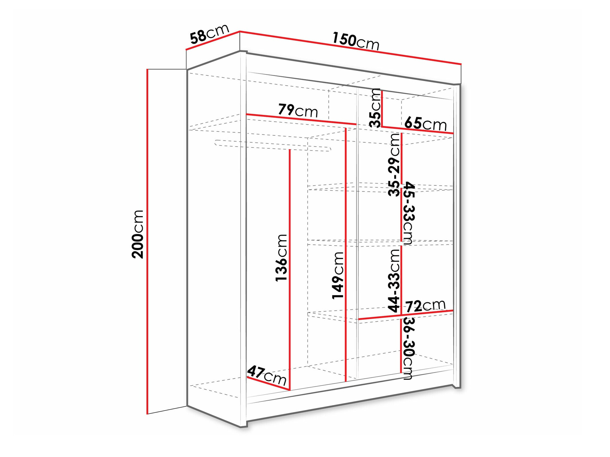 Armario Closico 116 (Cachemira)
