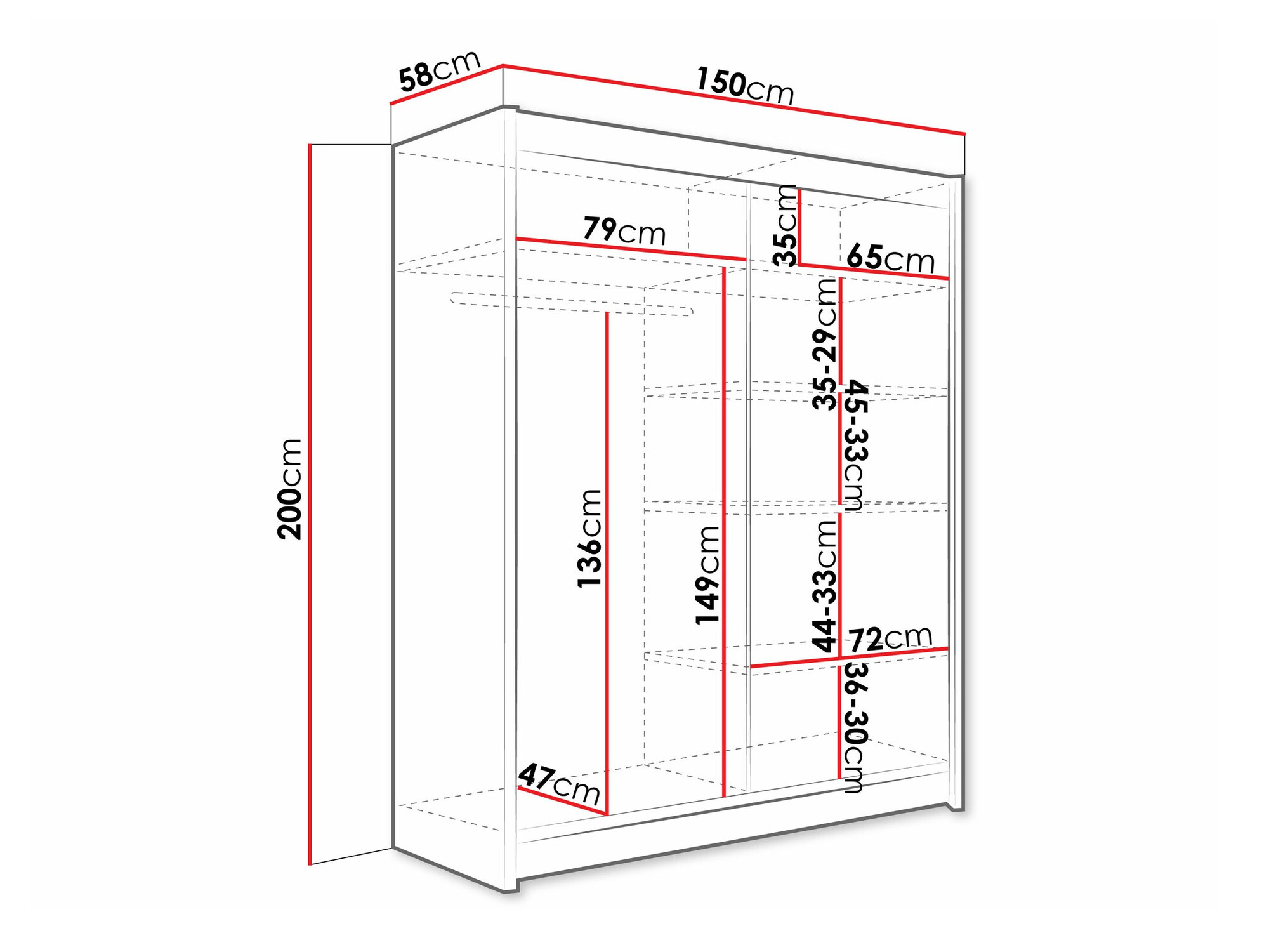 Armario Closico 121 (Cachemira)