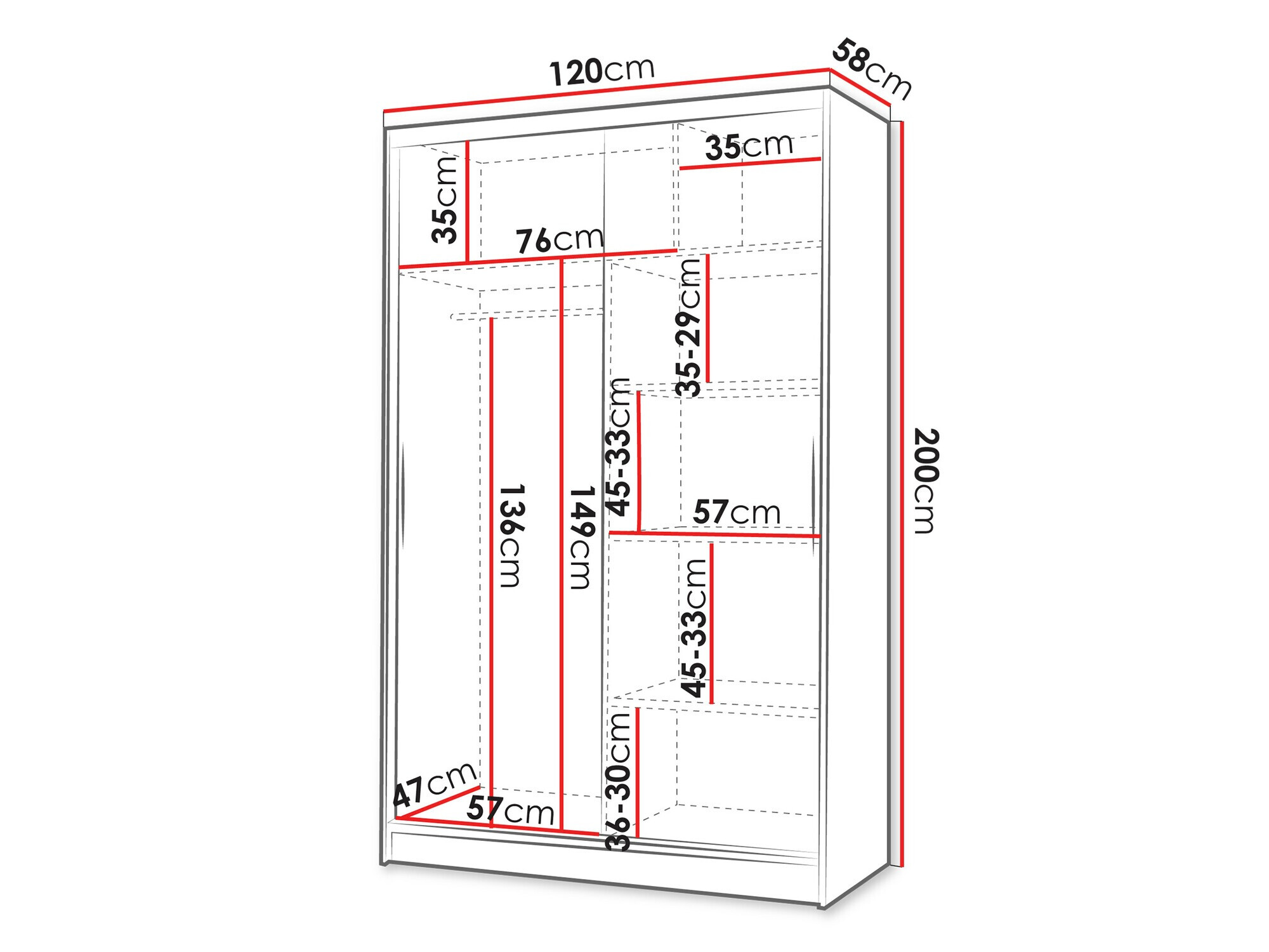Armario Closico 151 (Cachemira)