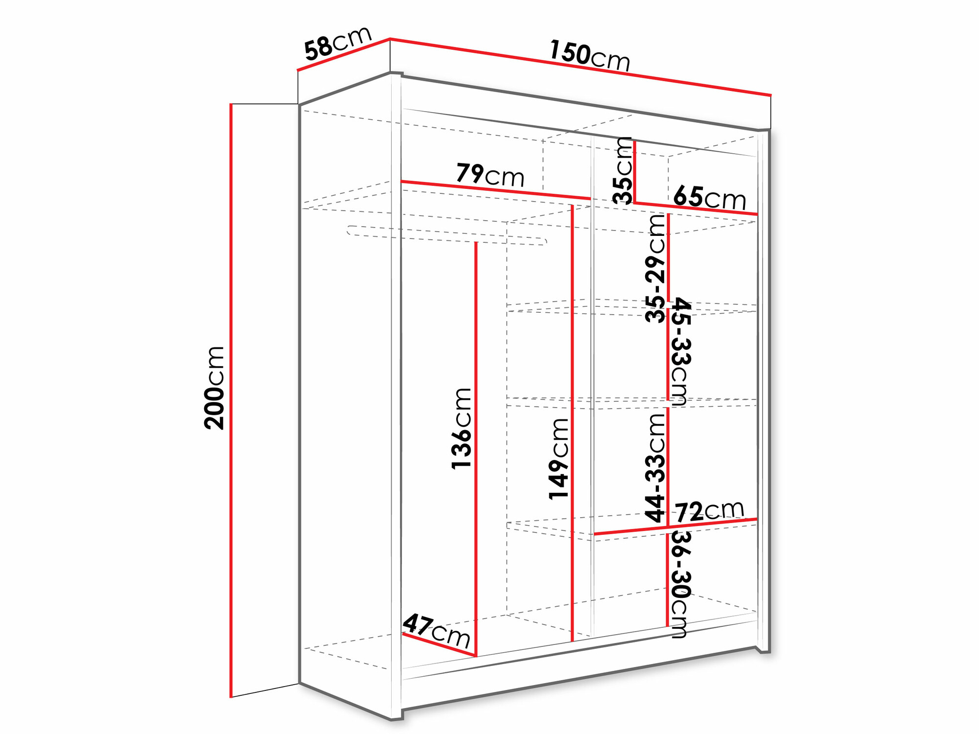 Armario Closico Camera I (Blanco)