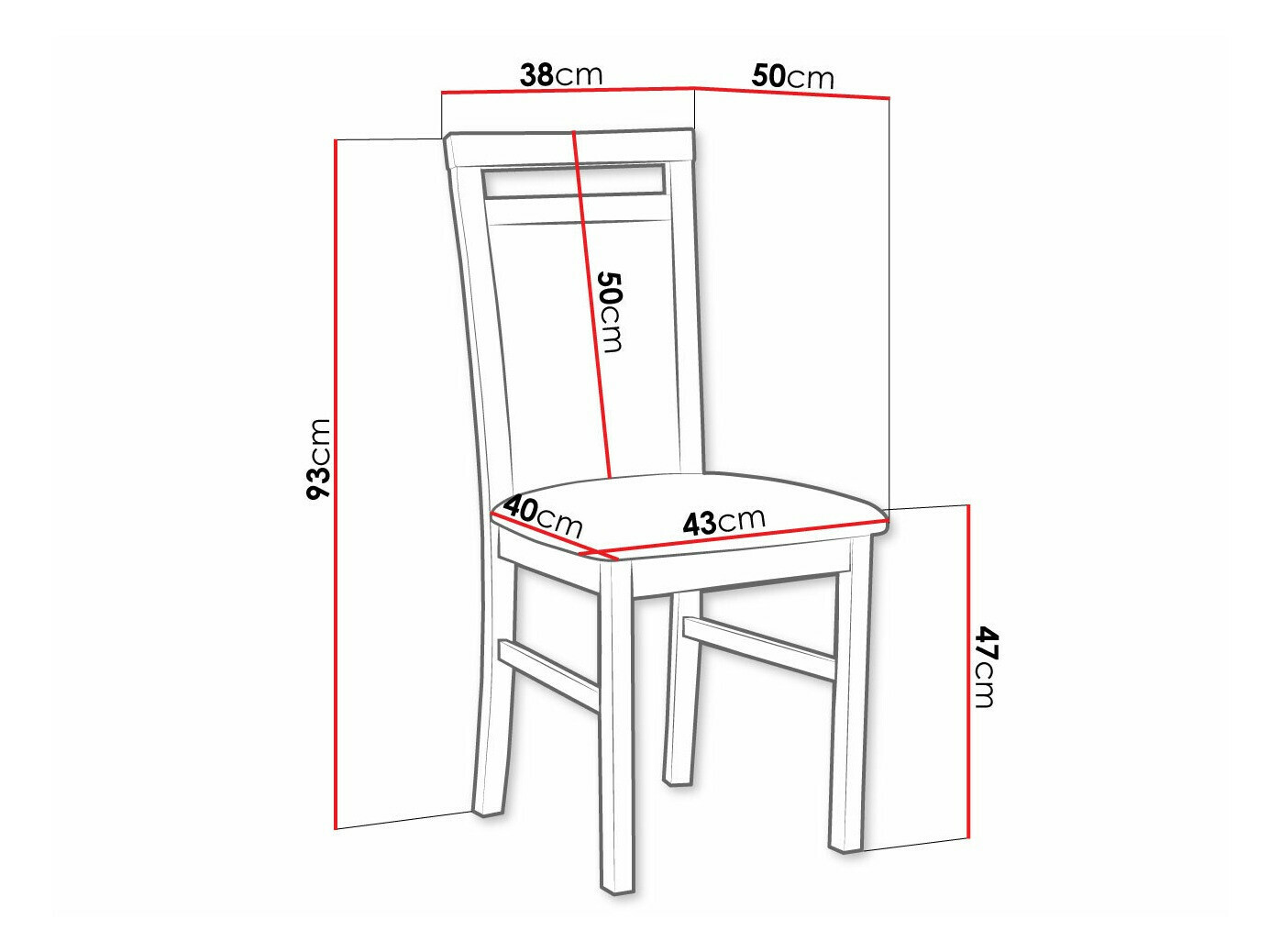 Silla Victorville 154 (Blanco)