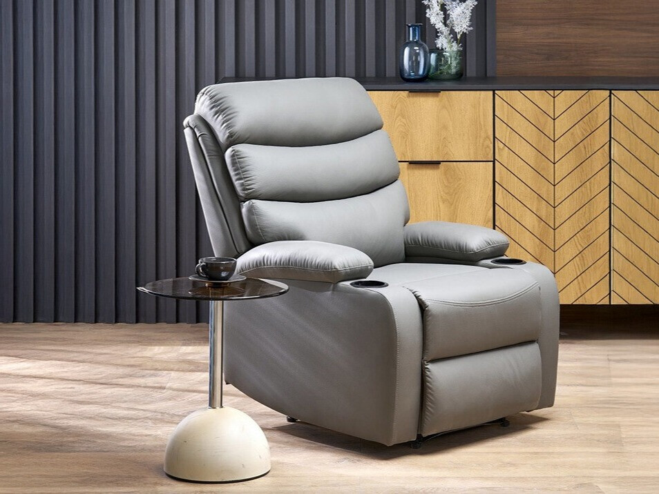 Sillón reclinable Houston 1911 (Gris)