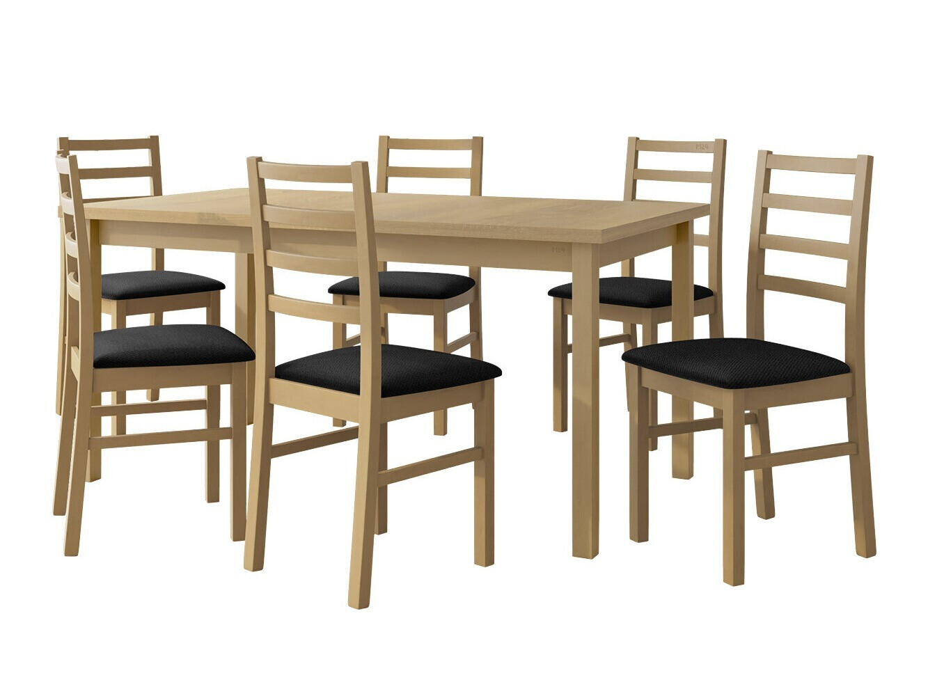 Conjunto de comedor Victorville 261 (Roble Sonoma)