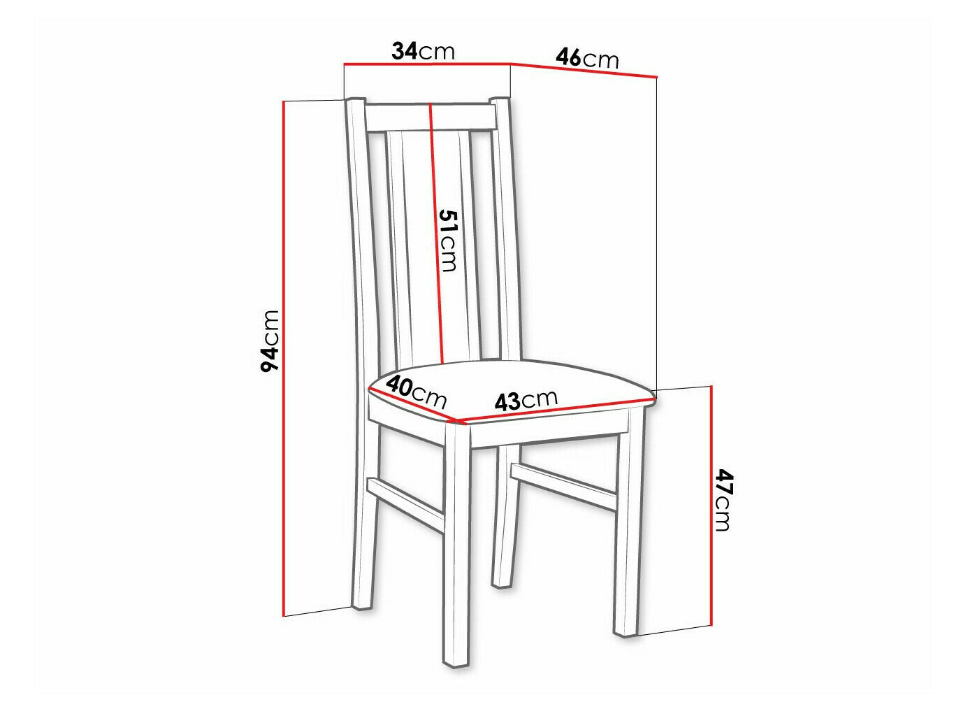 Silla Victorville 143 (Blanco)